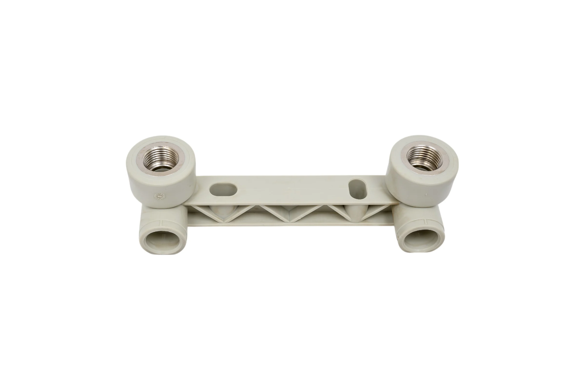 Двойное настенное колено на планке FV-Plast a.s. 20x1/2" AA249020012