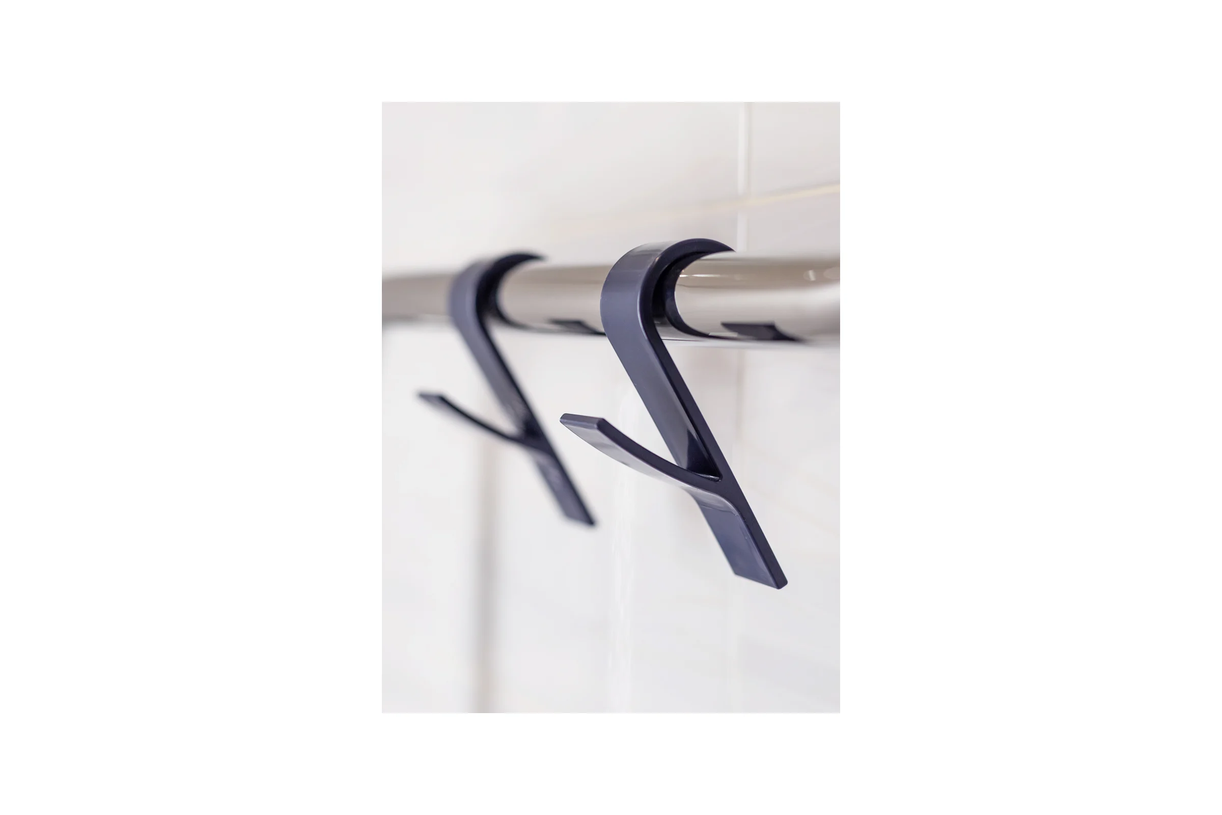 Комплект крючков Bath Plus пластик 2 шт., синие КП004