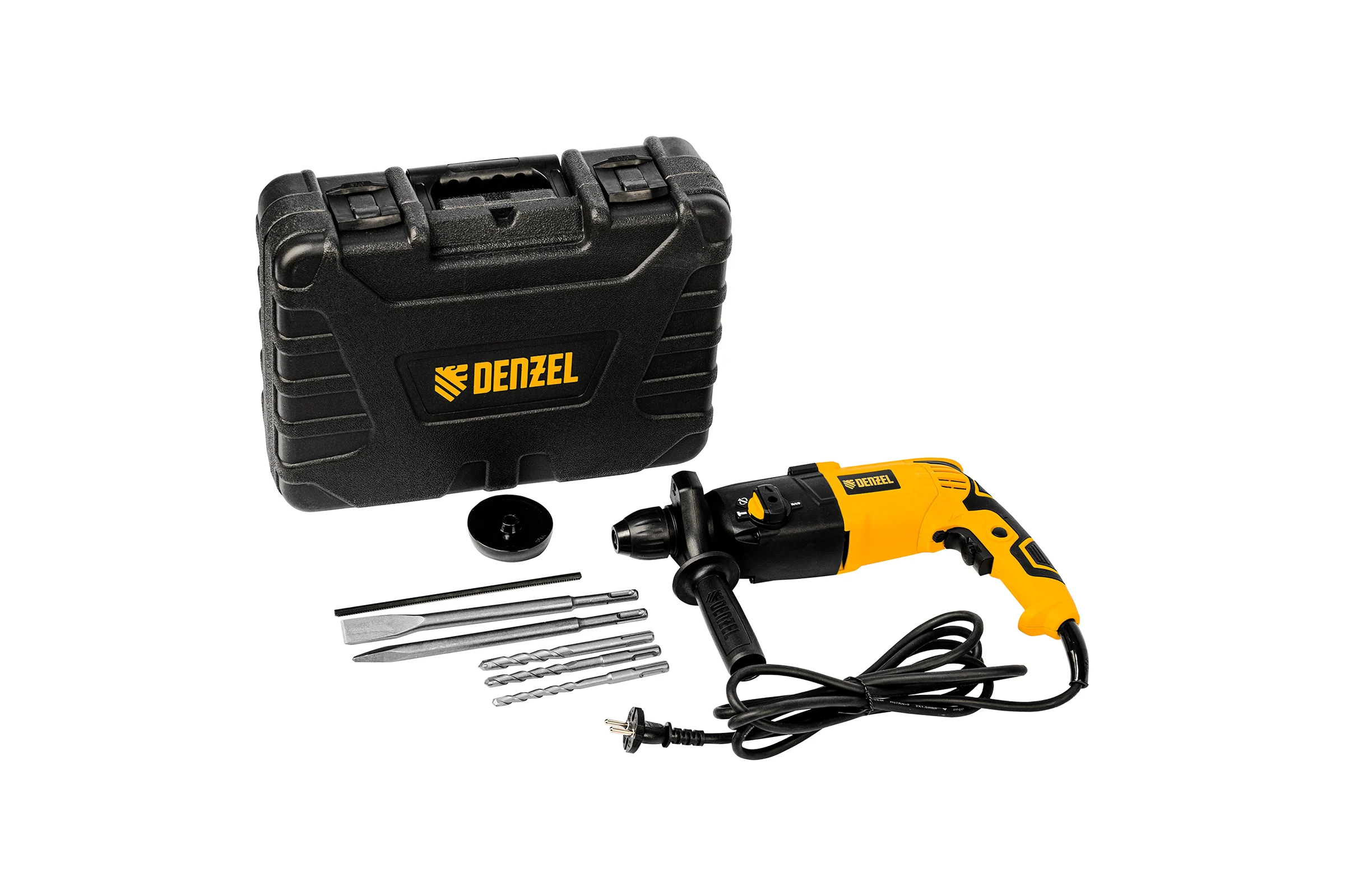 Электрический перфоратор DENZEL RH-750-24 26605