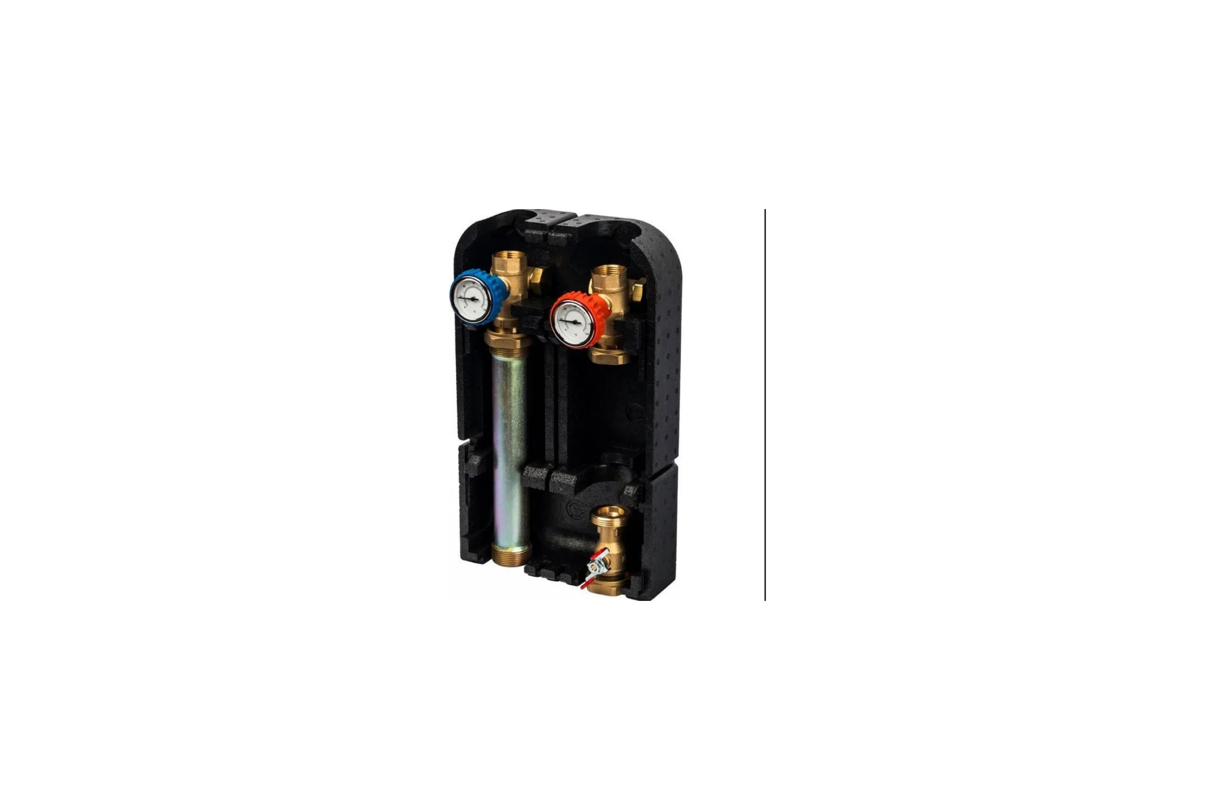 Насосная группа без насоса в теплоизоляции STOUT SDG-0001-002001 RG008TI3OAI1EG