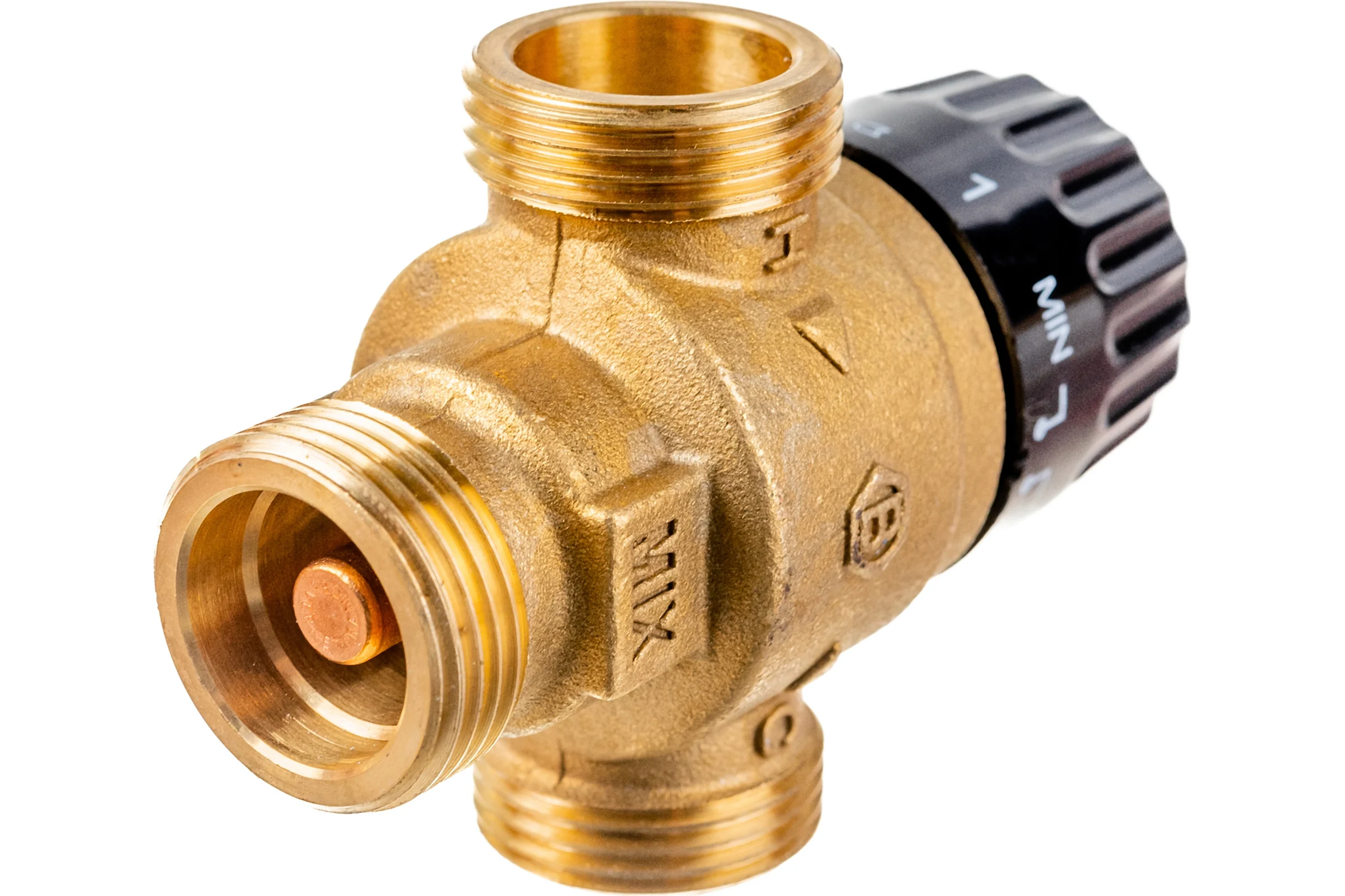 Термостатический смесительный клапан STOUT 3/4 НР, 30-65°С, KV 2.3 SVM-0125-236520 RG008TIGH3FUGJ
