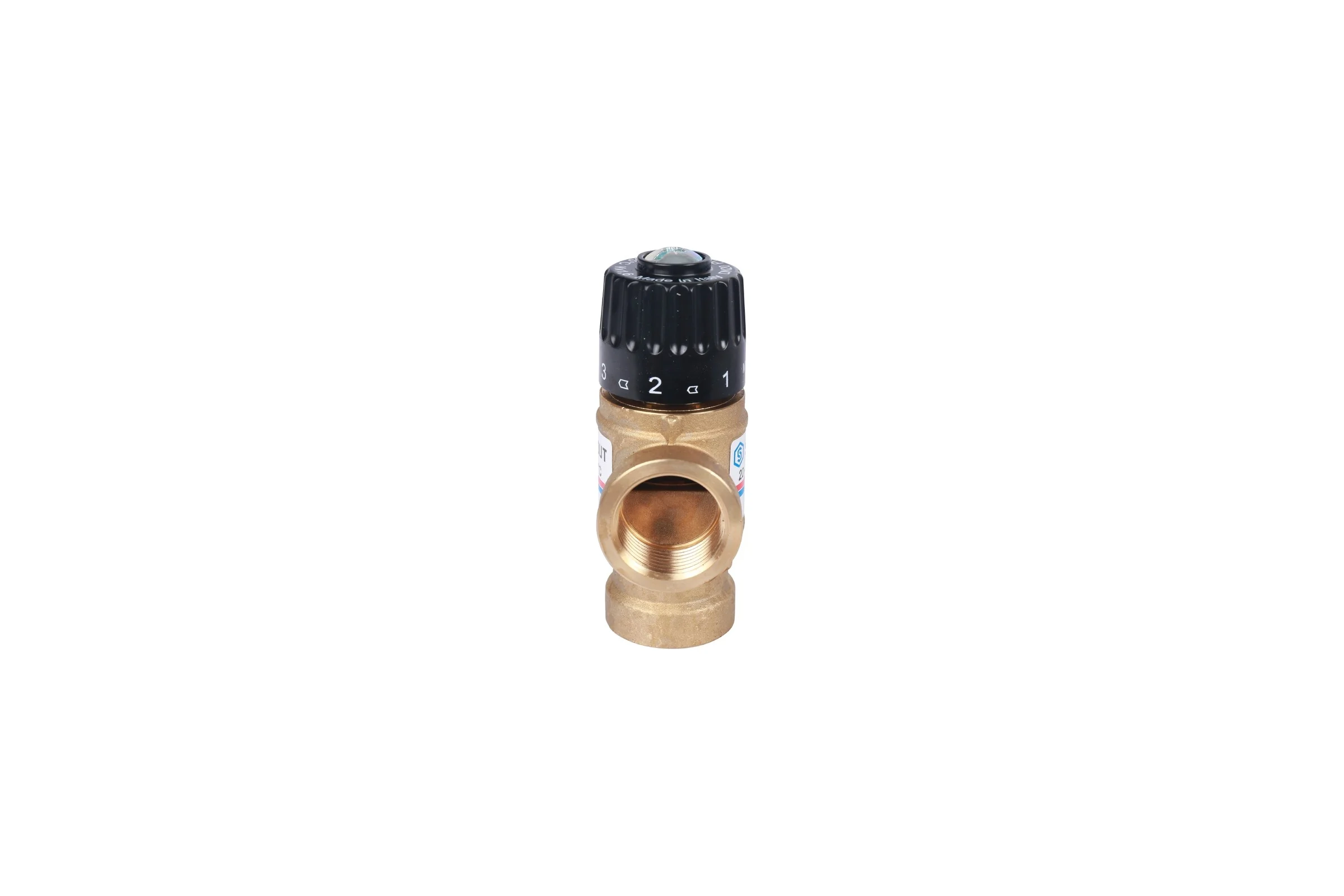 Термостатический смесительный клапан STOUT 3/4 ВР, 20-43°С, KV 1.6 SVM-0110-164320 RG008TIGE7DAPN