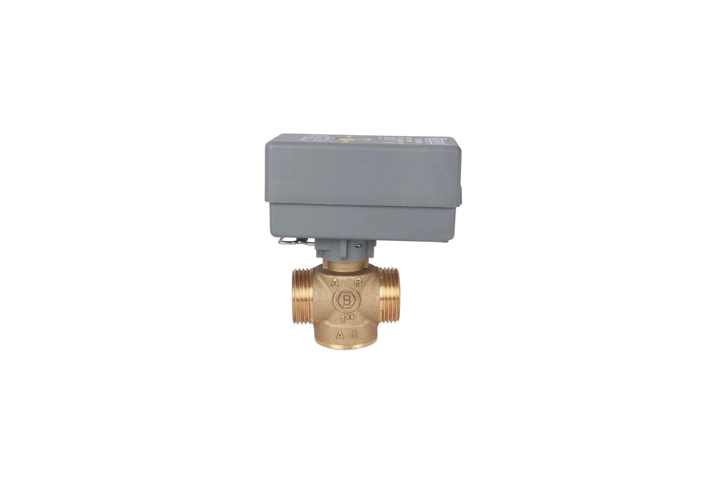 Компактный двухходовой зональный клапан STOUT сервопривод 230V НР 1 SVM-0070-200125 RG008TIK55A7D8
