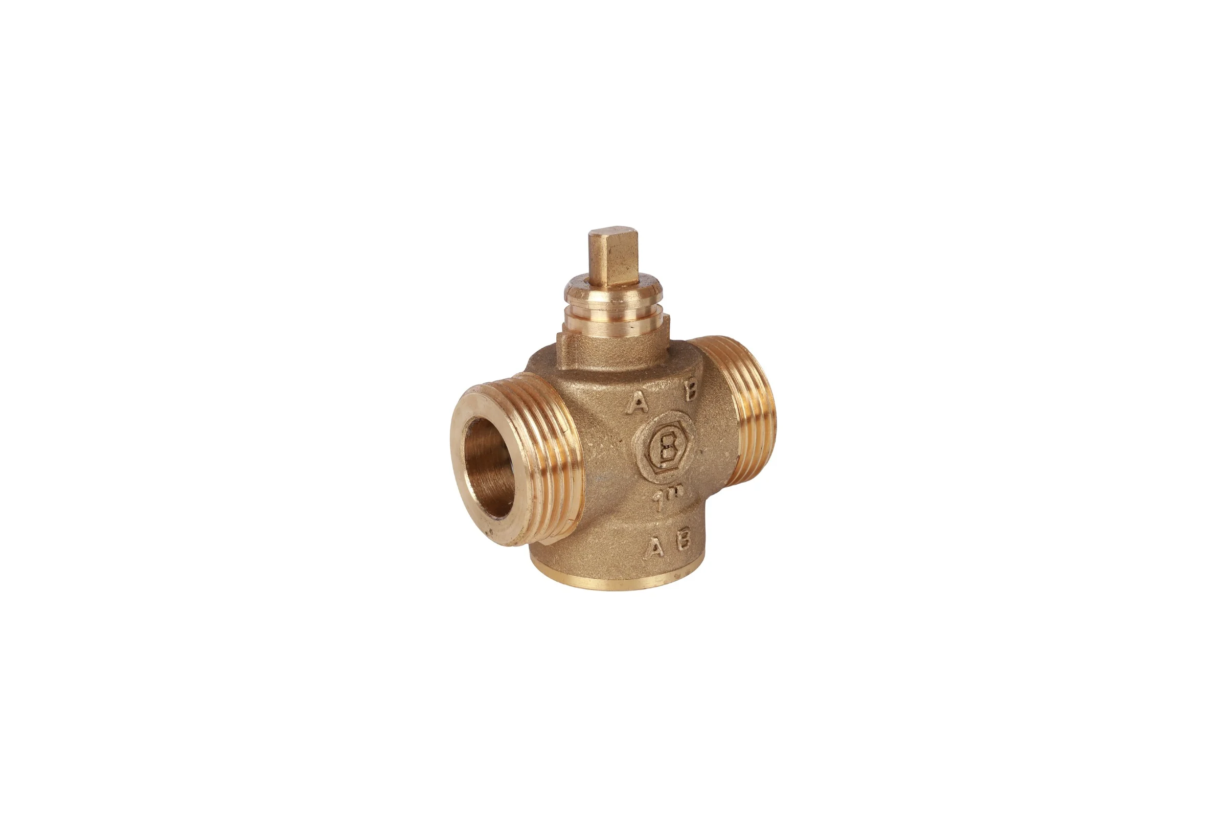Компактный двухходовой зональный клапан STOUT сервопривод 230V НР 1 SVM-0070-200125 RG008TIK55A7D8