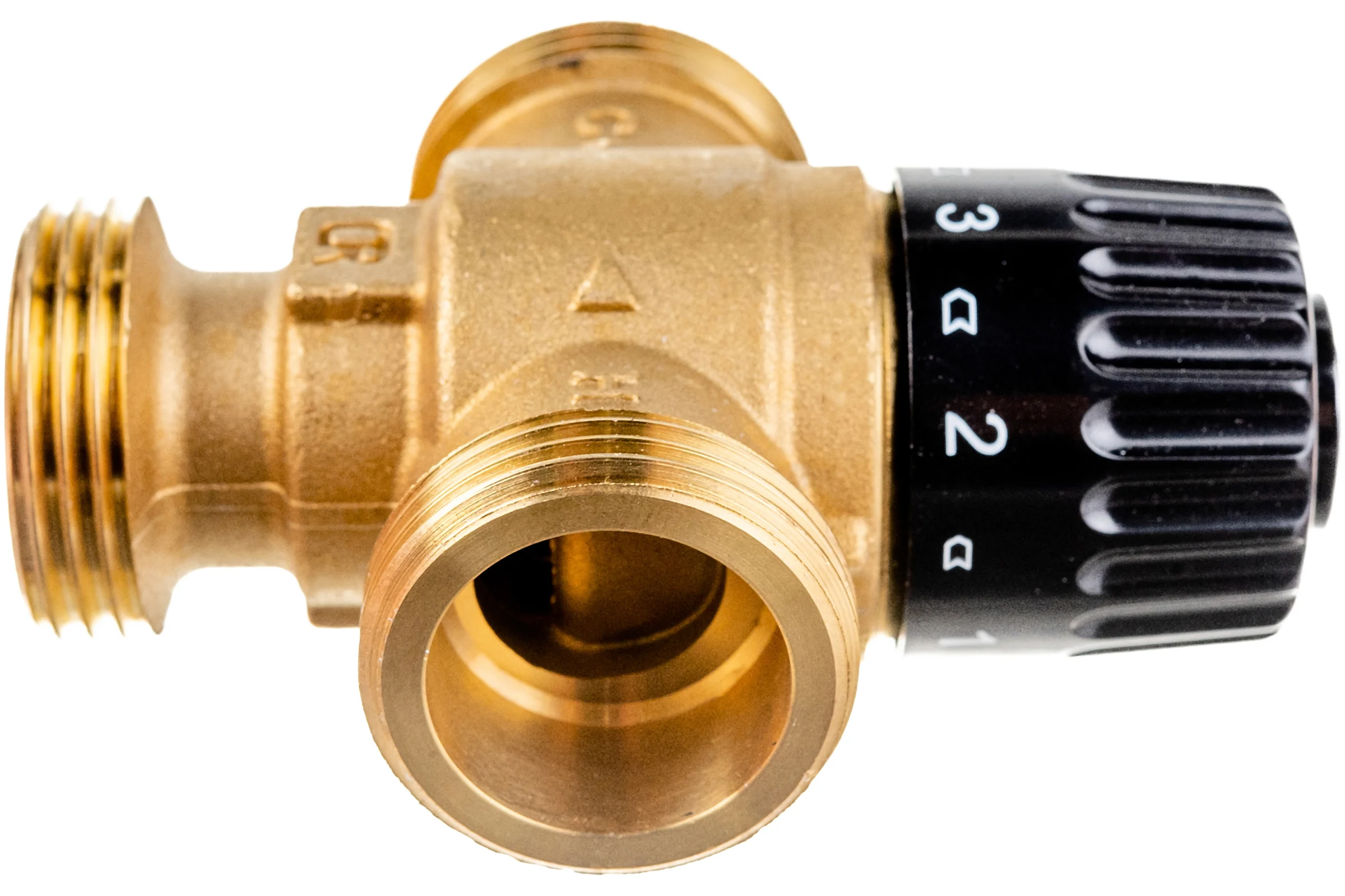 Термостатический смесительный клапан STOUT 1 НР, 30-65°С, KV 2.3 SVM-0125-236525 RG008TIGH6N45M