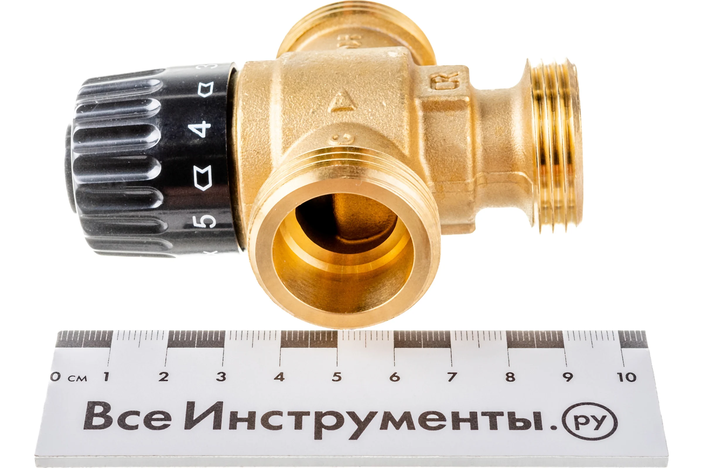 Термостатический смесительный клапан STOUT 1 НР, 30-65°С, KV 2.3 SVM-0125-236525 RG008TIGH6N45M