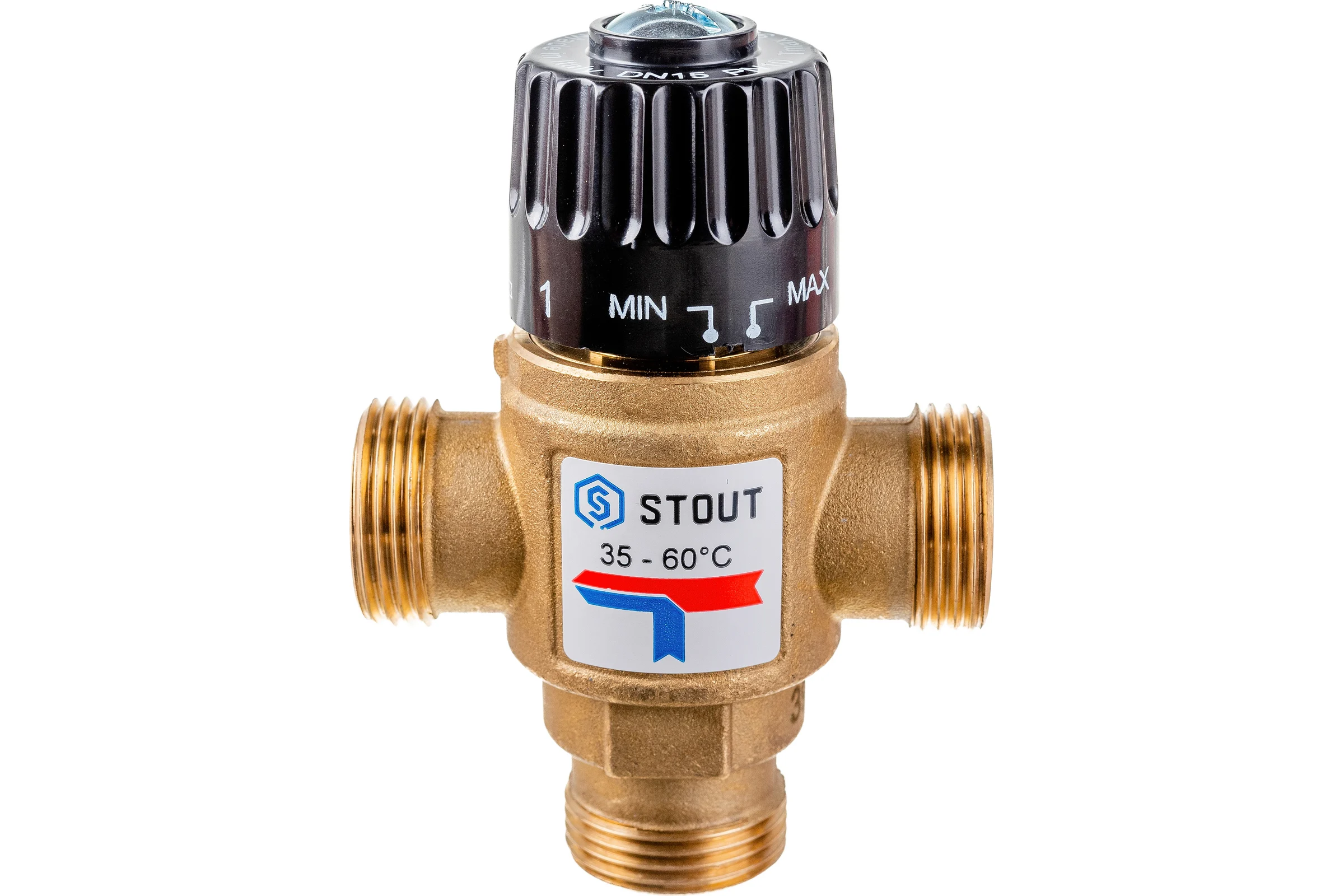 Термостатический смесительный клапан STOUT 3/4 SVM-0120-166020 RG008TIGEGUG0D