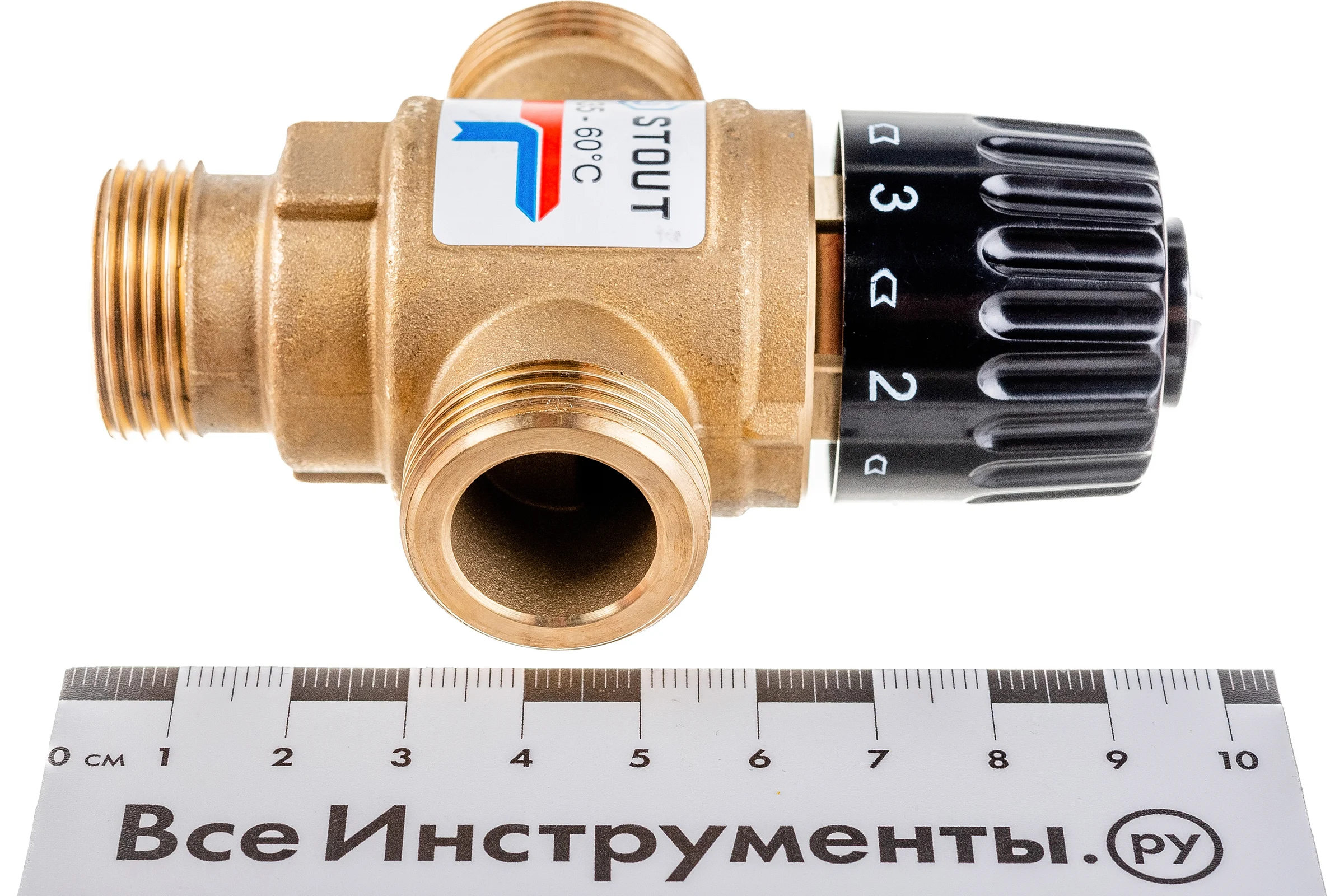 Термостатический смесительный клапан STOUT 3/4 SVM-0120-166020 RG008TIGEGUG0D