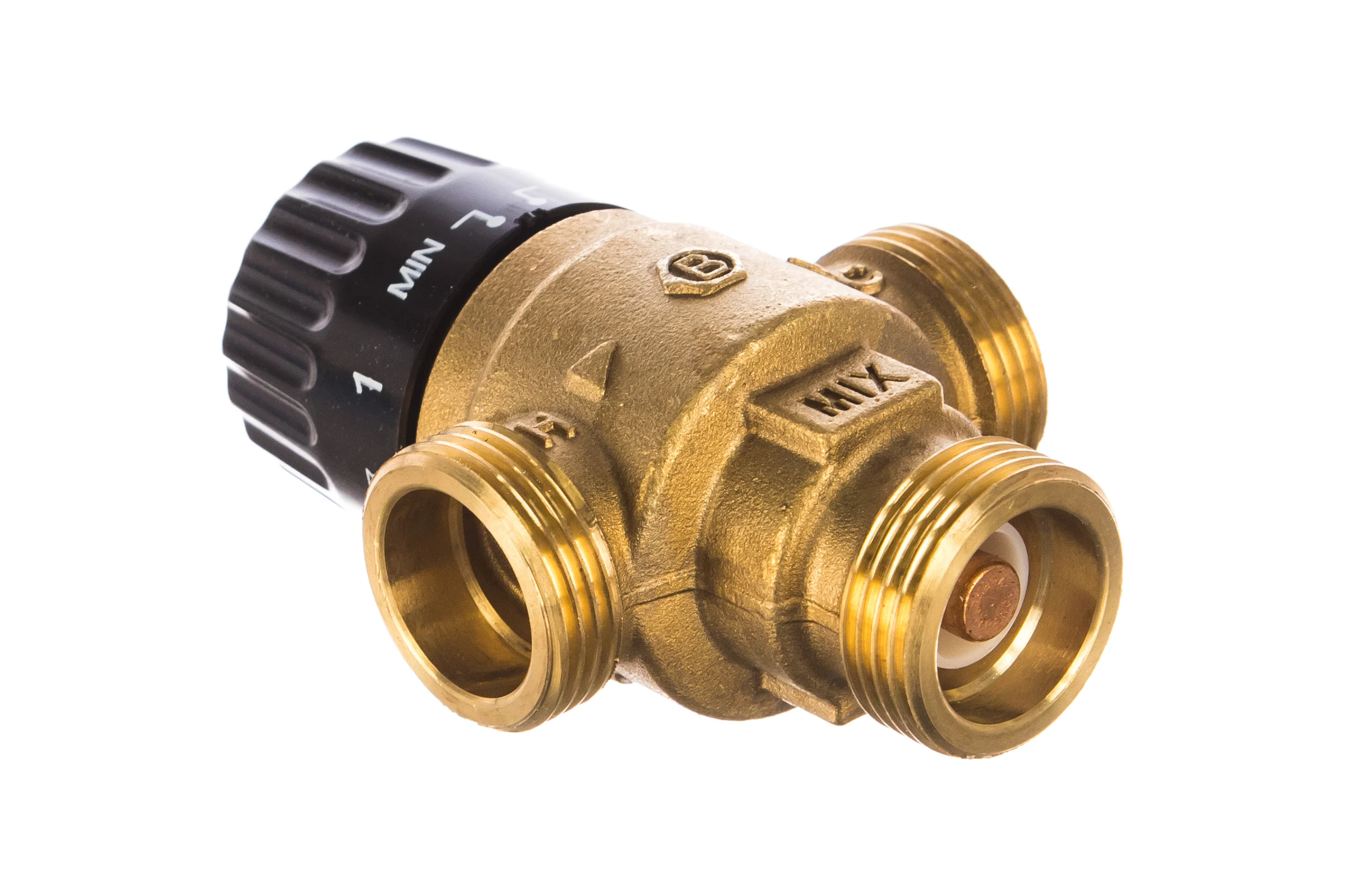 Термостатический смесительный клапан STOUT 3/4 НР, 30-65°С, KV 1.8 SVM-0125-186520 RG008TIGGRRJBK