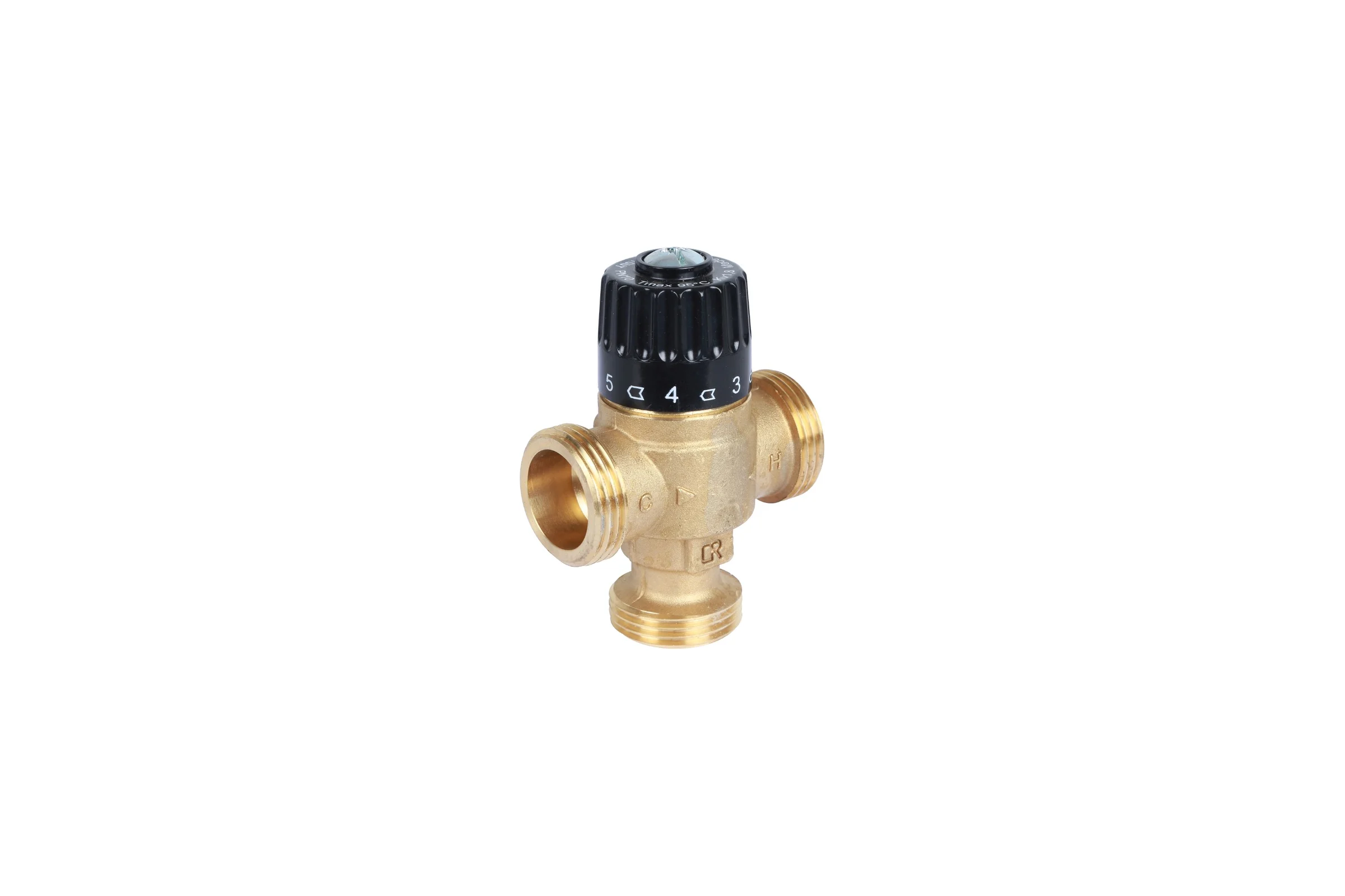 Термостатический смесительный клапан STOUT 1 НР, 30-65°С, KV 1.8 SVM-0125-186525 RG008TIGH10JQU