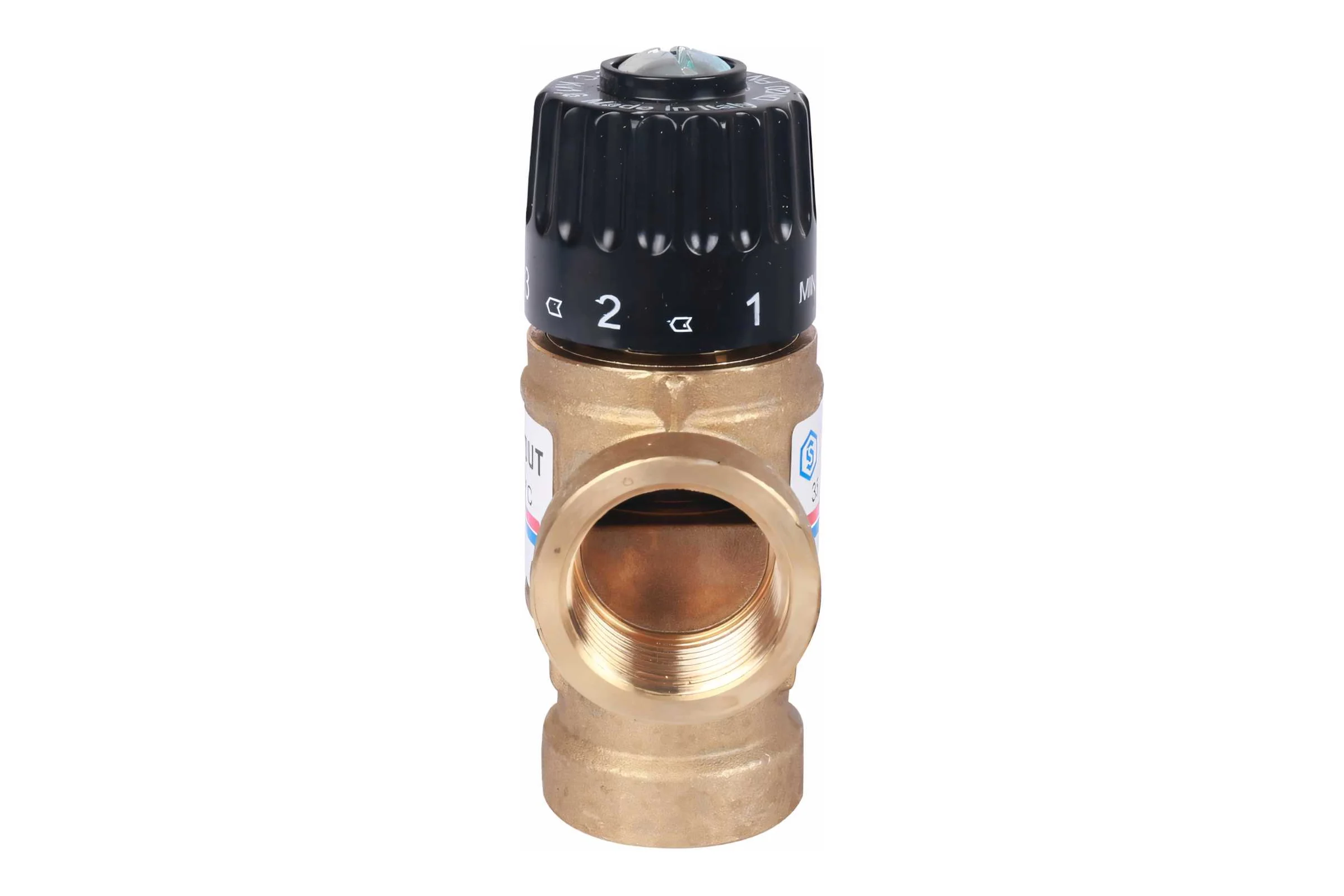 Термостатический смесительный клапан STOUT 3/4 ВР, 35-60°С, KV 1.6 SVM-0110-166020 RG008TIGEFMFRN