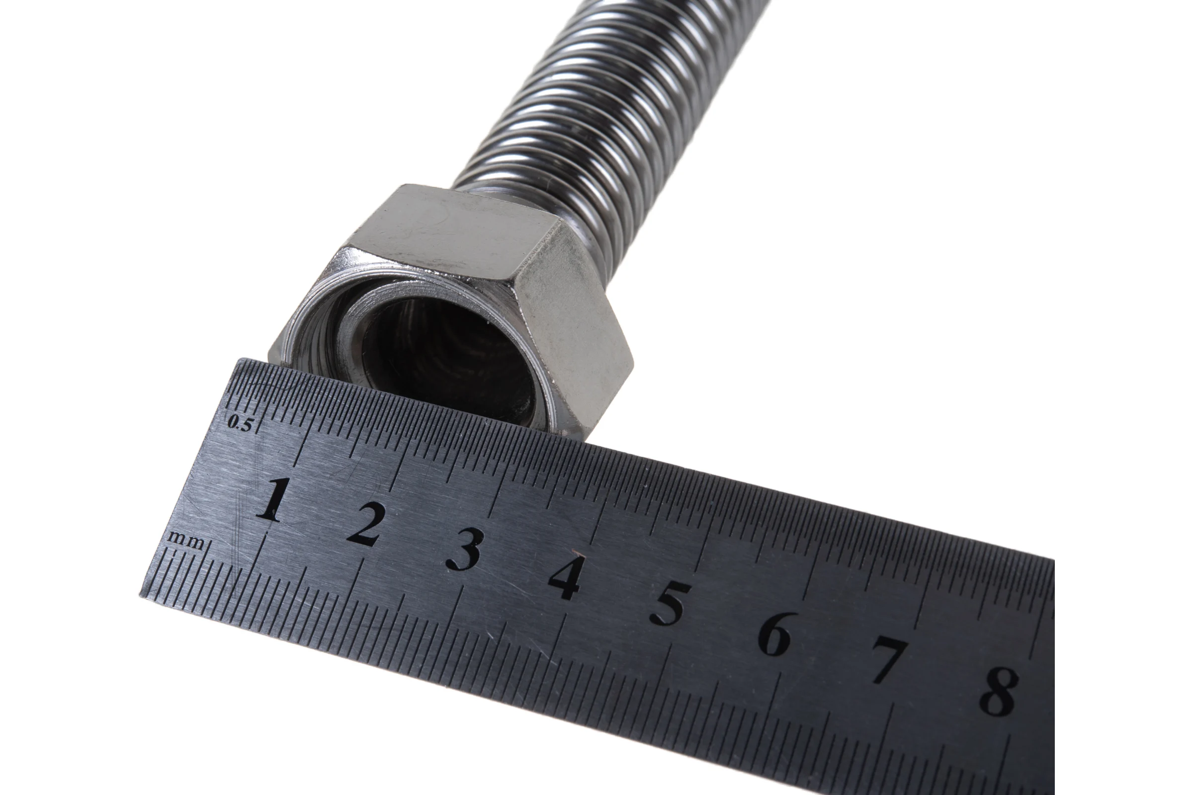 Сильфонная подводка для газа Kensudo 3/4" 100 см, внутренняя/внутренняя 26690