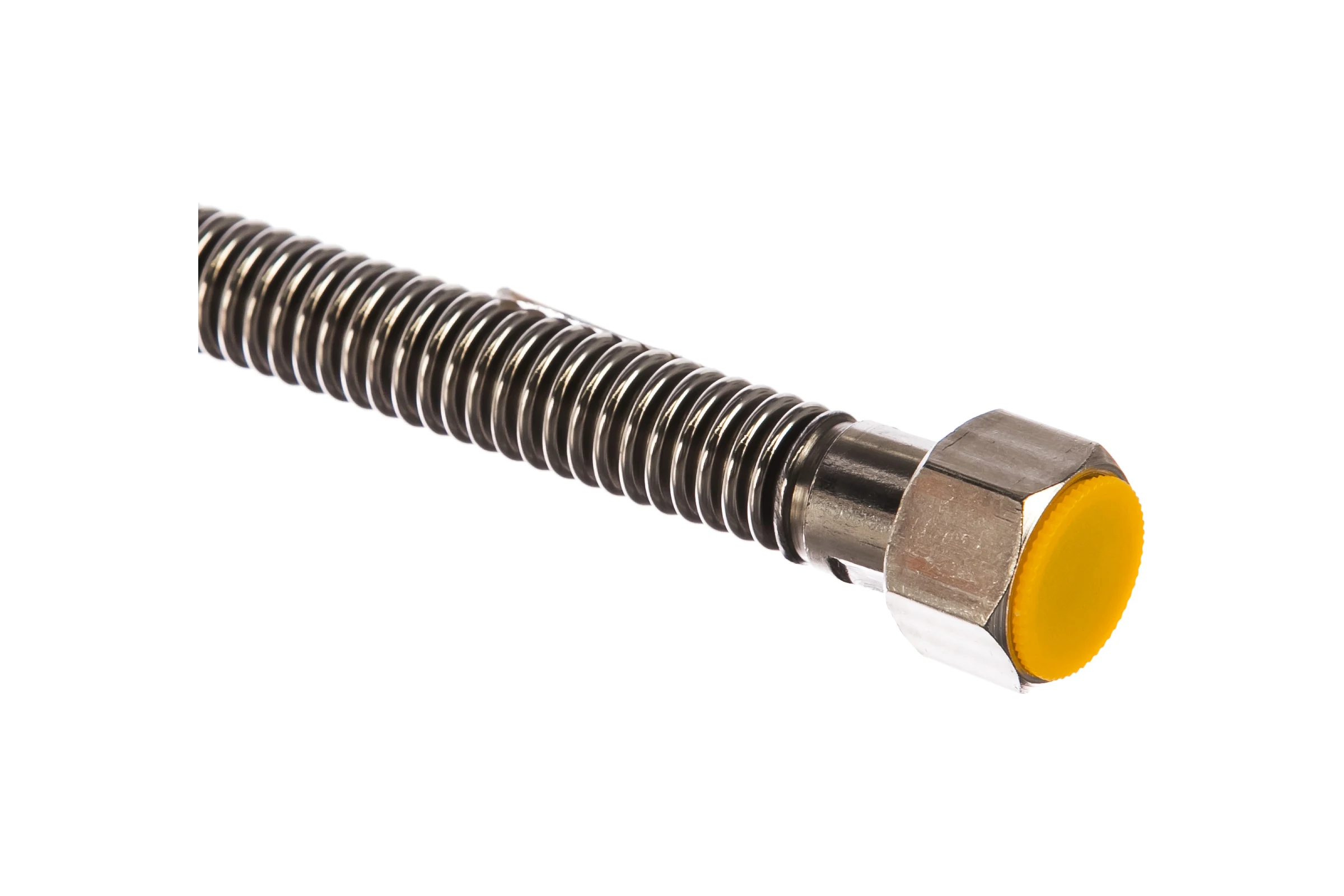 Сильфонная подводка для газа Kensudo 1/2" 80 см, внутренняя/наружная 26712