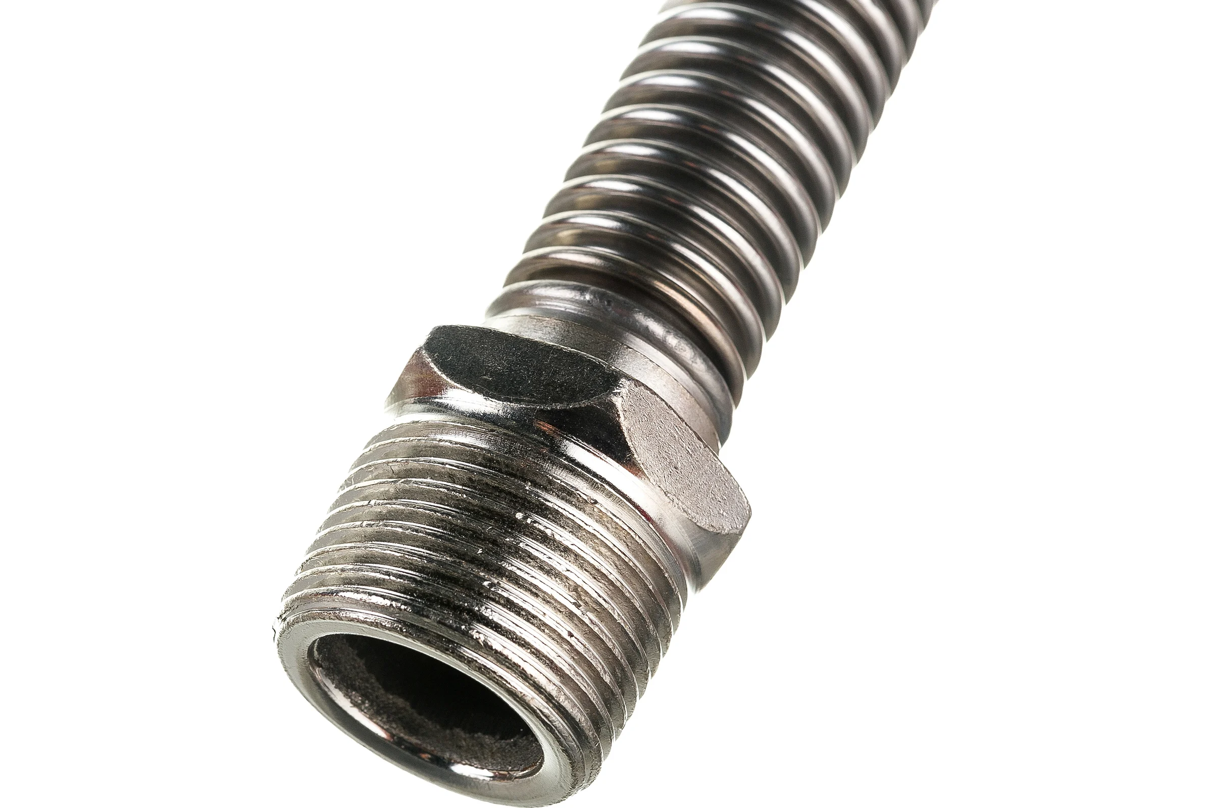 Сильфонная подводка для газа Kensudo 3/4" 100 см, внутренняя/наружная 26691