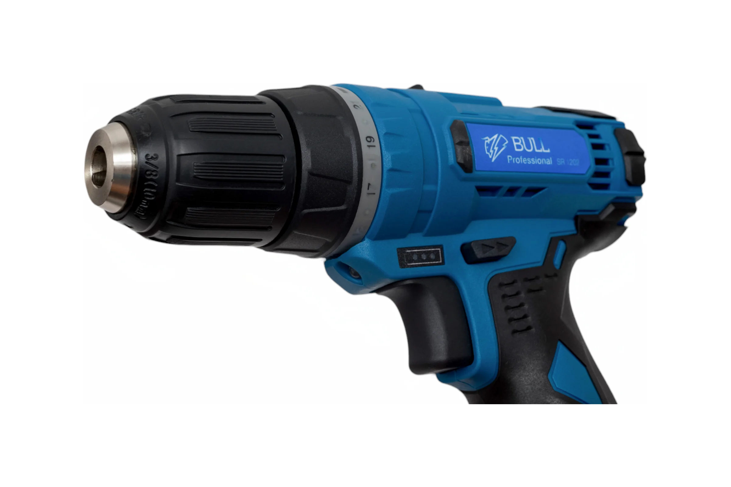 Аккумуляторная дрель-шуруповерт BULL SR 1202 в чемодане 329009