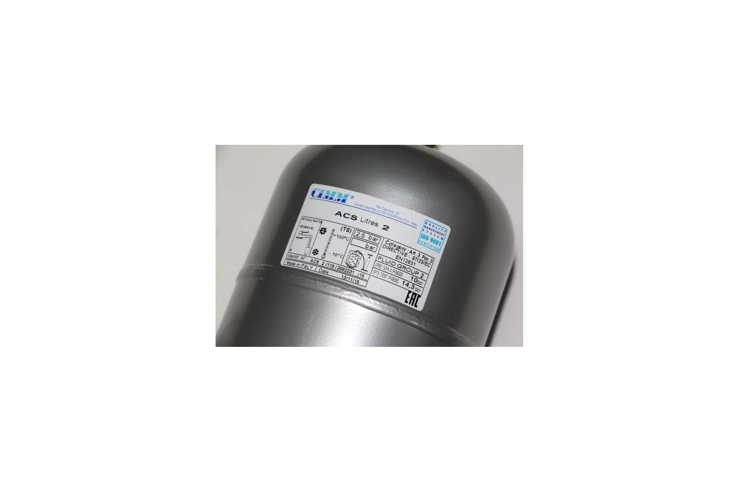 Расширительный бак Baxi 2 л 5661600