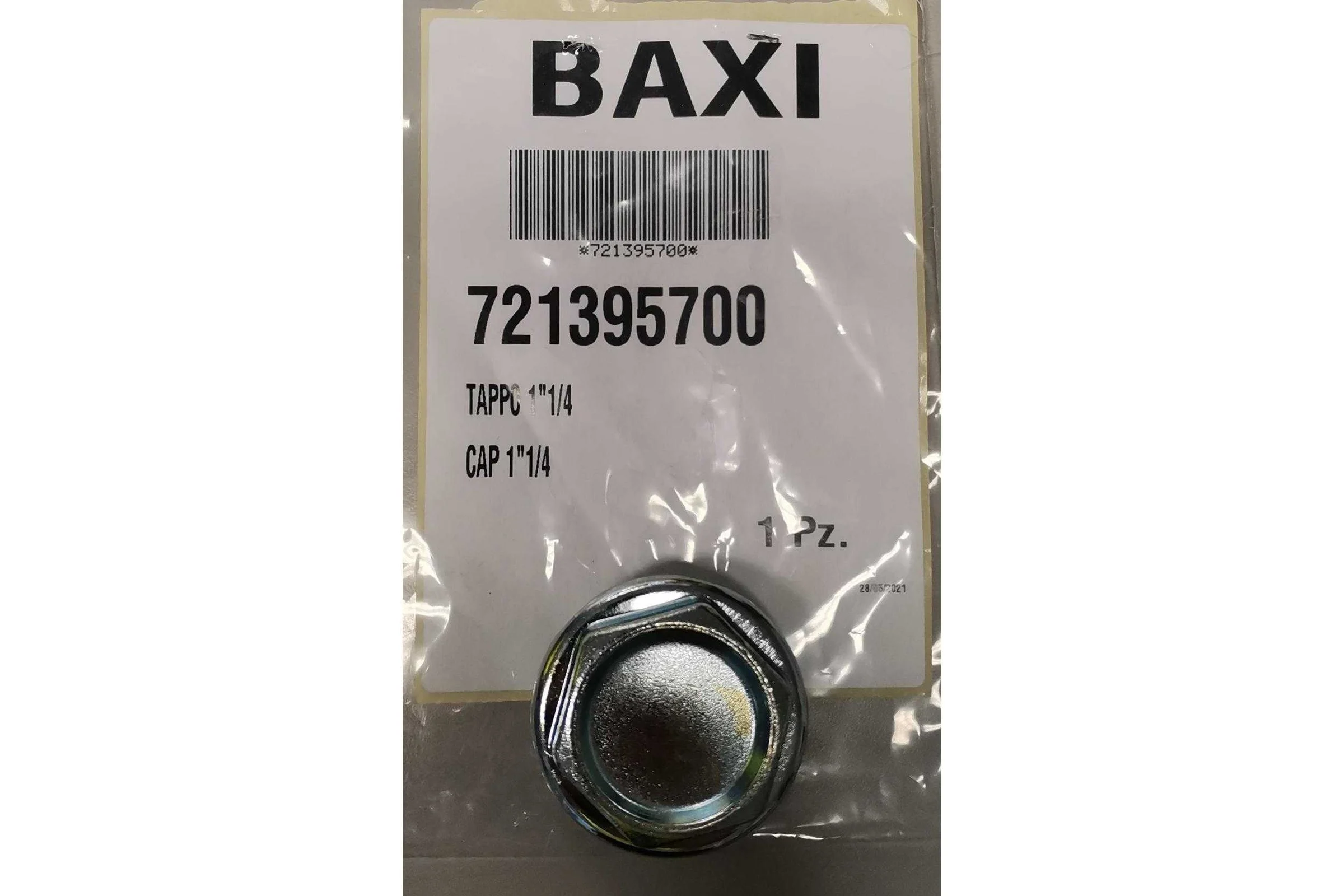Штекер Baxi 1 1/4 721395700