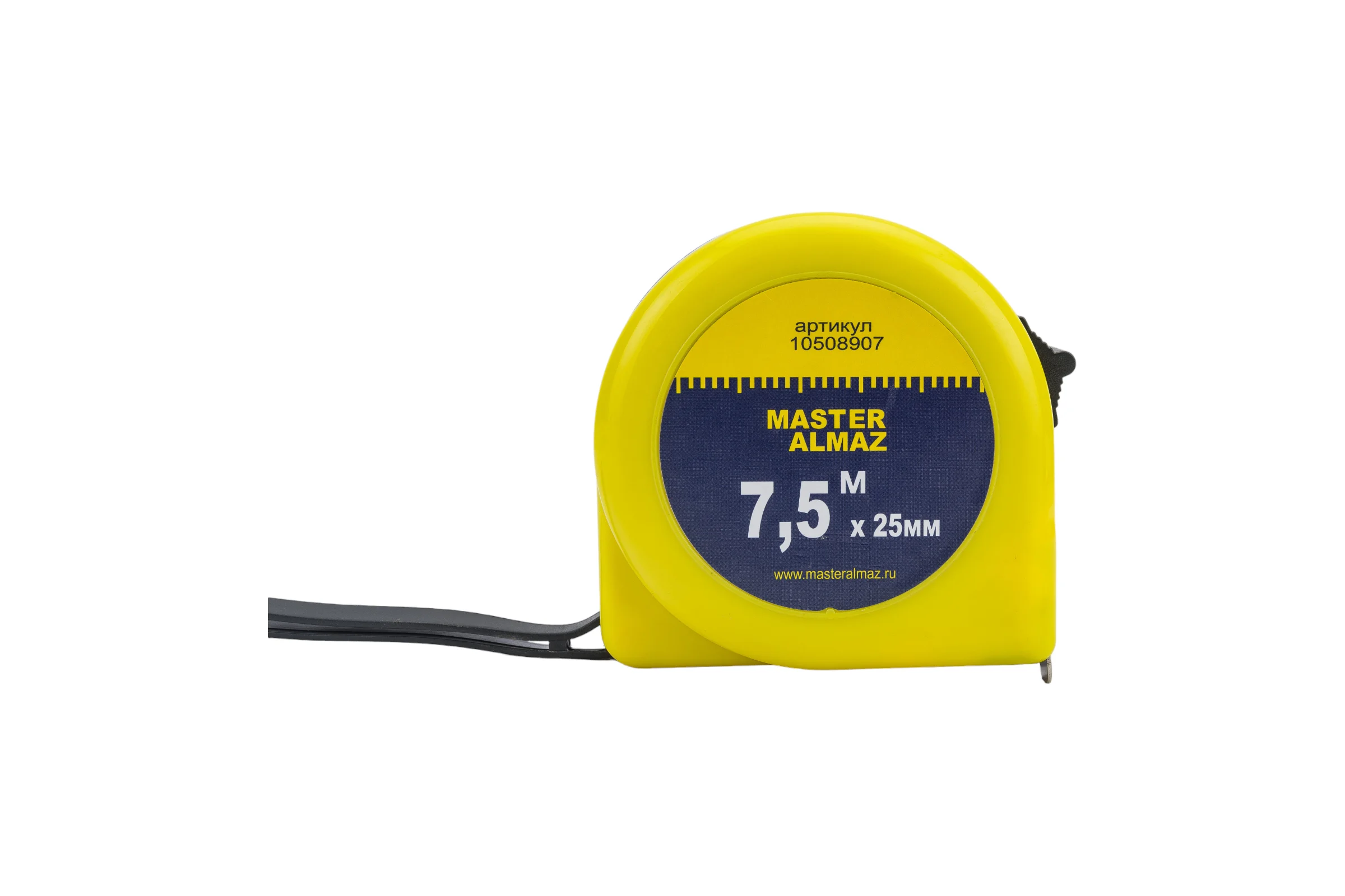 Рулетка МастерАлмаз 7.5mx25mm, эконом 10508907