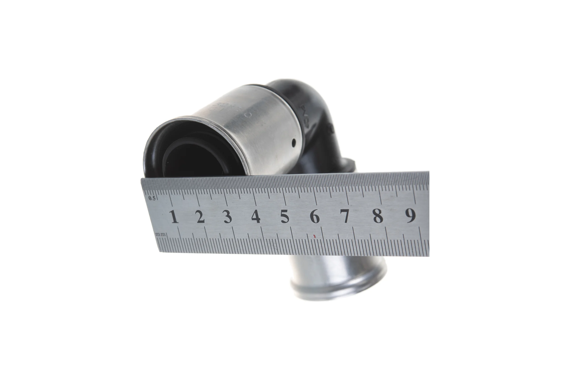 Угольник HENCO 90, ПВДФ пресс, 32x32, 1PK-3232