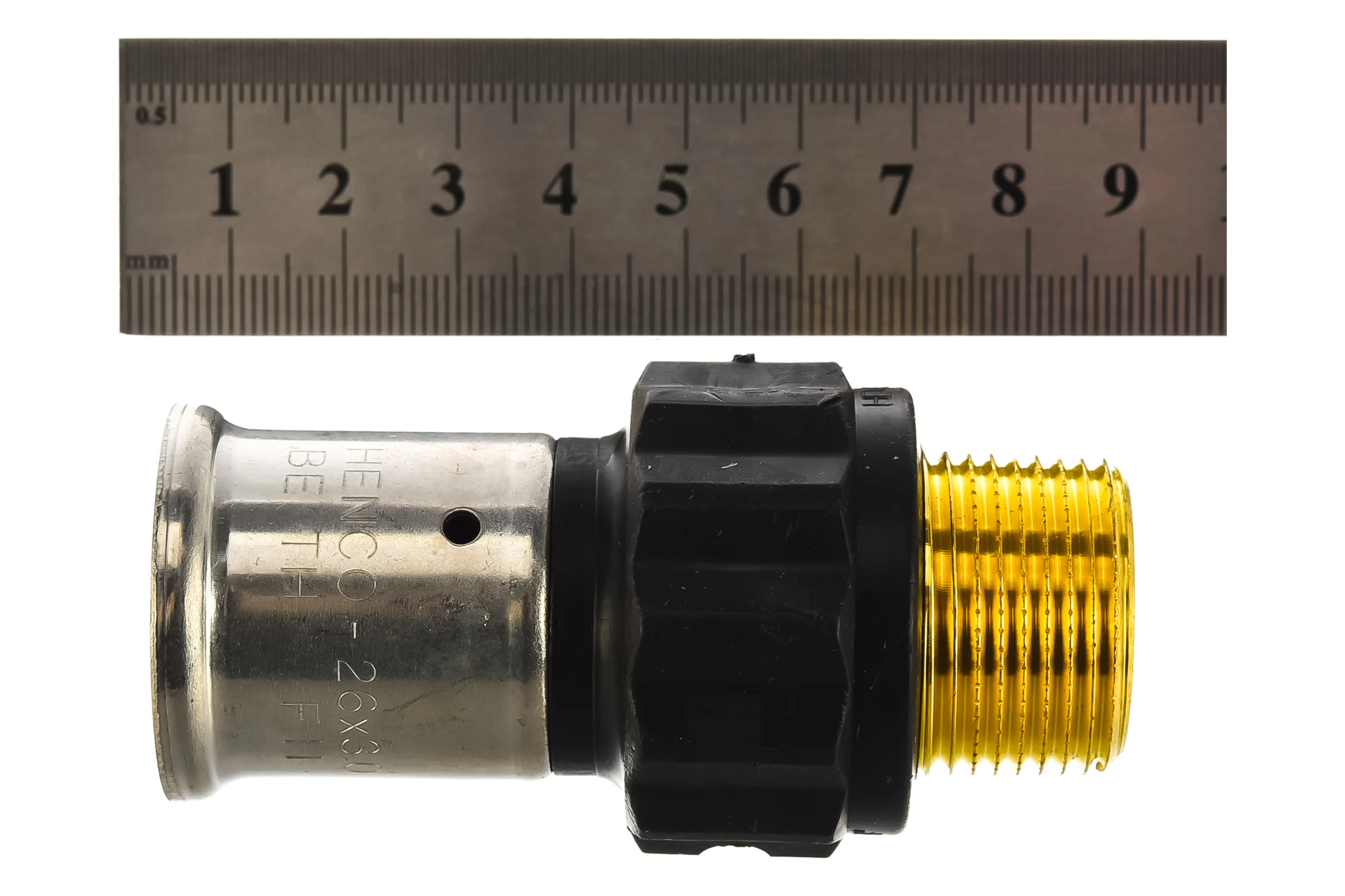 Муфта-пресс HENCO ПВДФ, НР26x1, 17PKW-2606