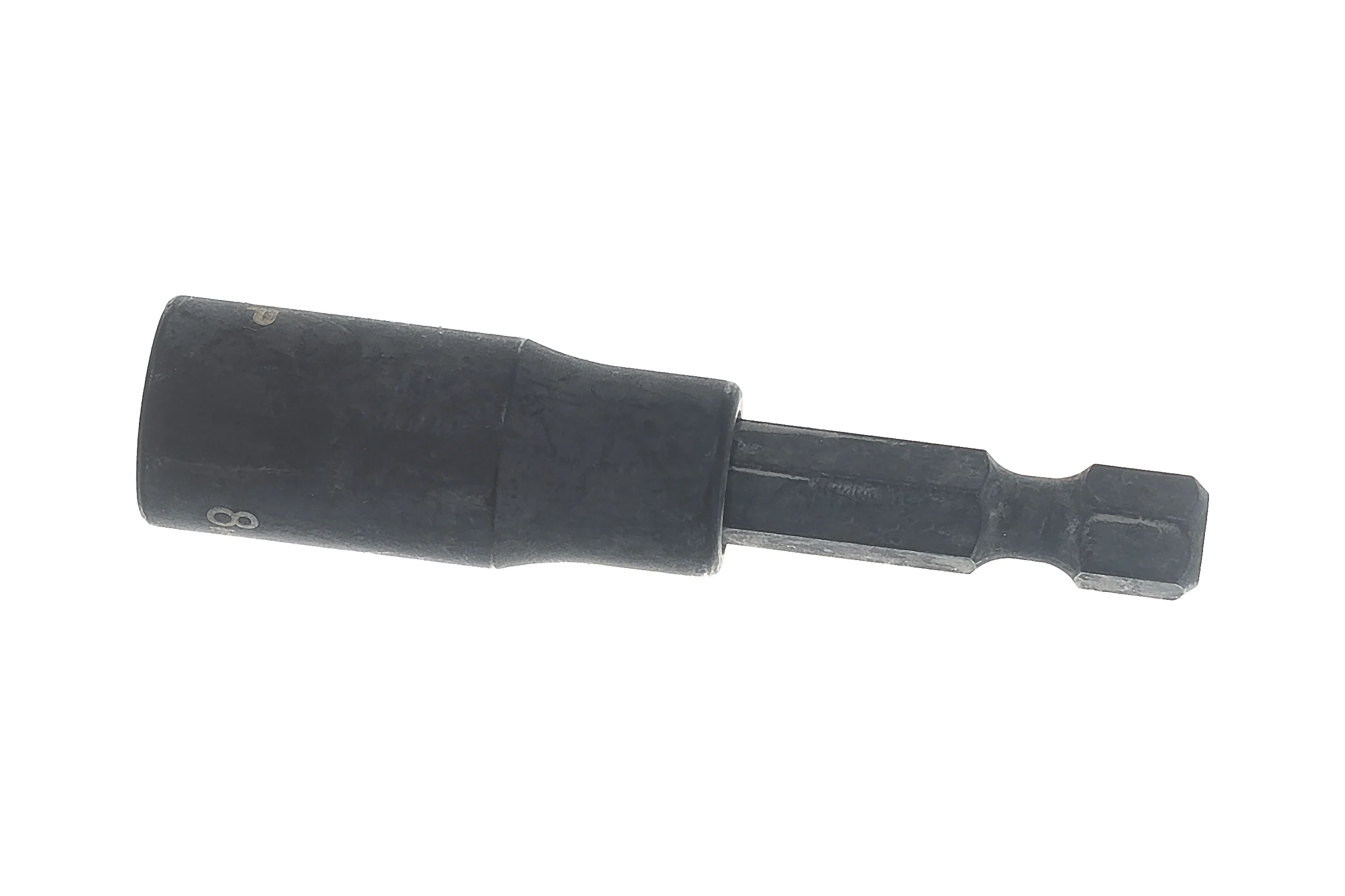 Удлиненная бита ПРОФИ с торцовой головкой Зубр, хвостовик E 1/4", 8 мм 26377-08