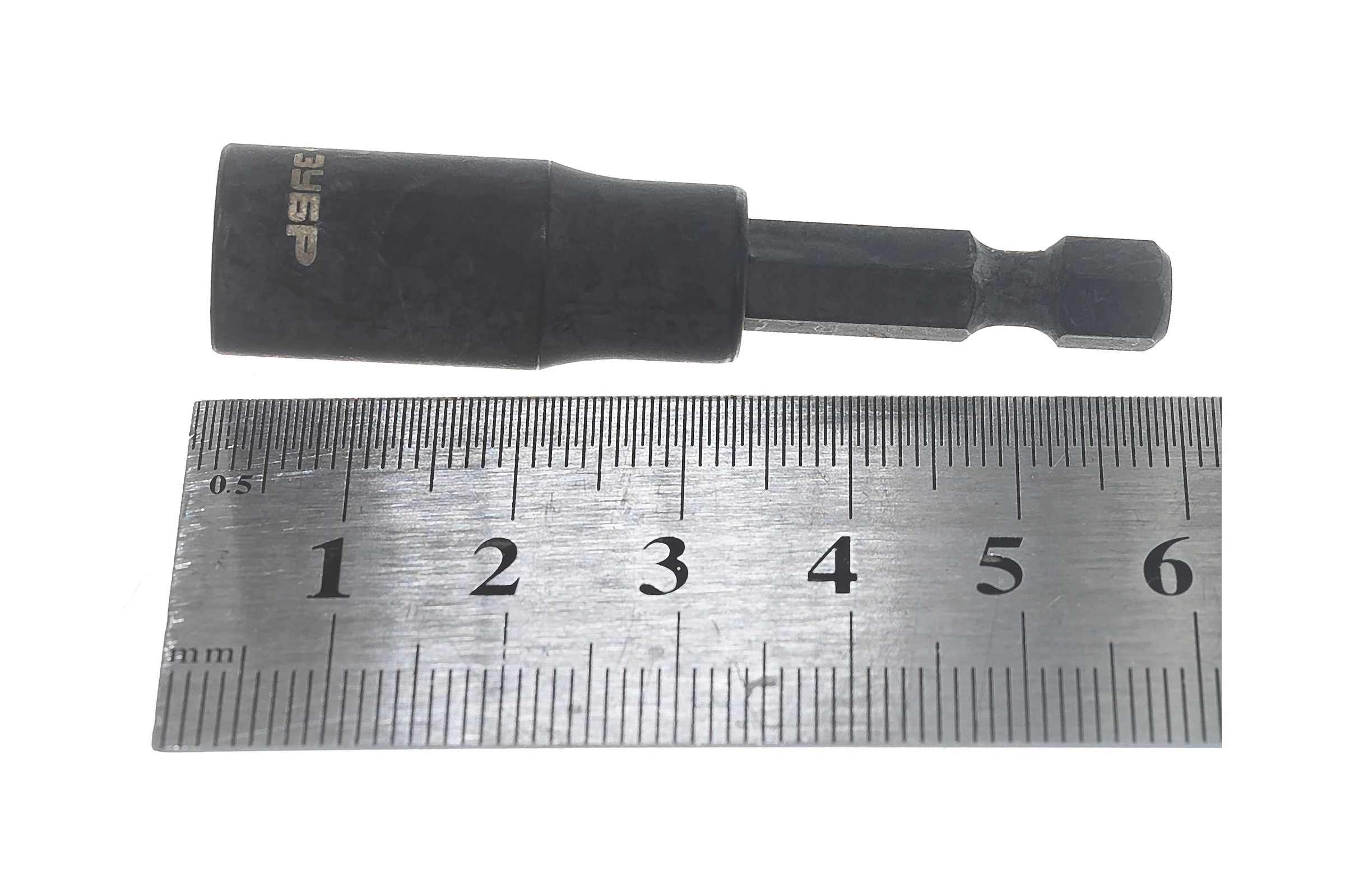 Удлиненная бита ПРОФИ с торцовой головкой Зубр, хвостовик E 1/4", 8 мм 26377-08
