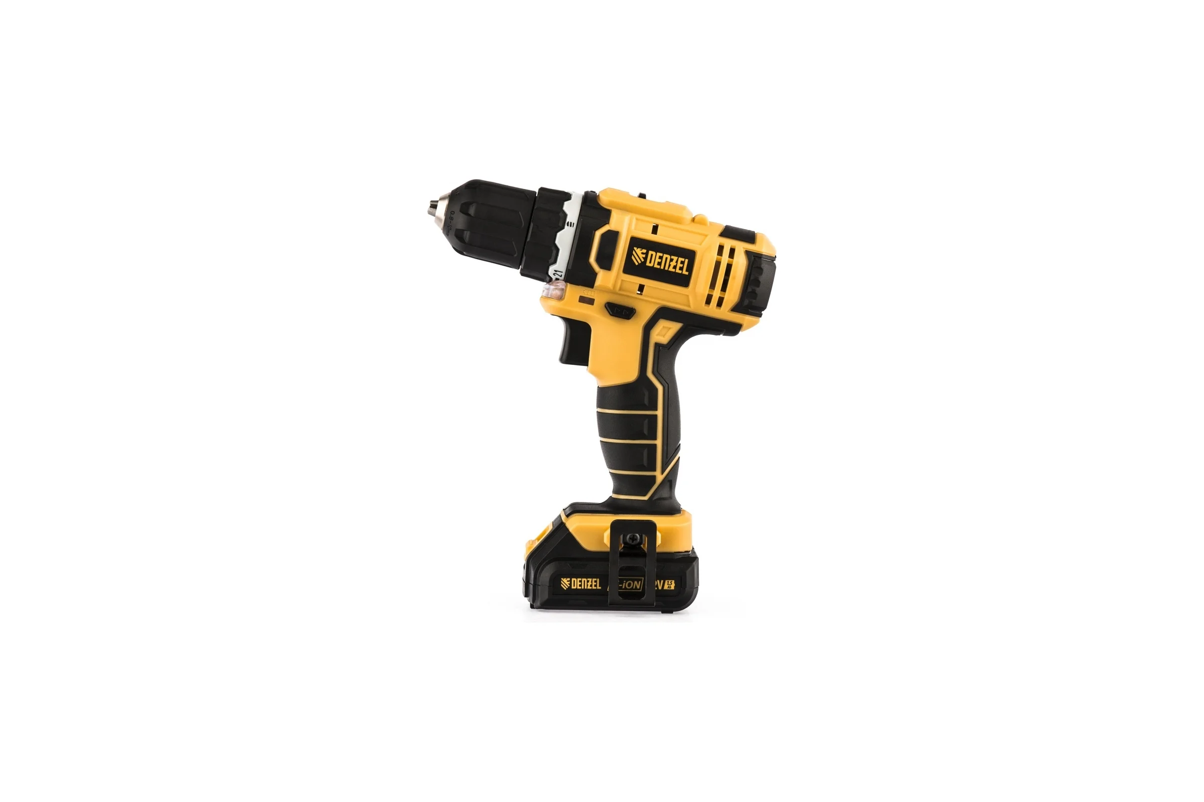 Аккумуляторная дрель-шуруповерт DENZEL CDL-12-02 26101