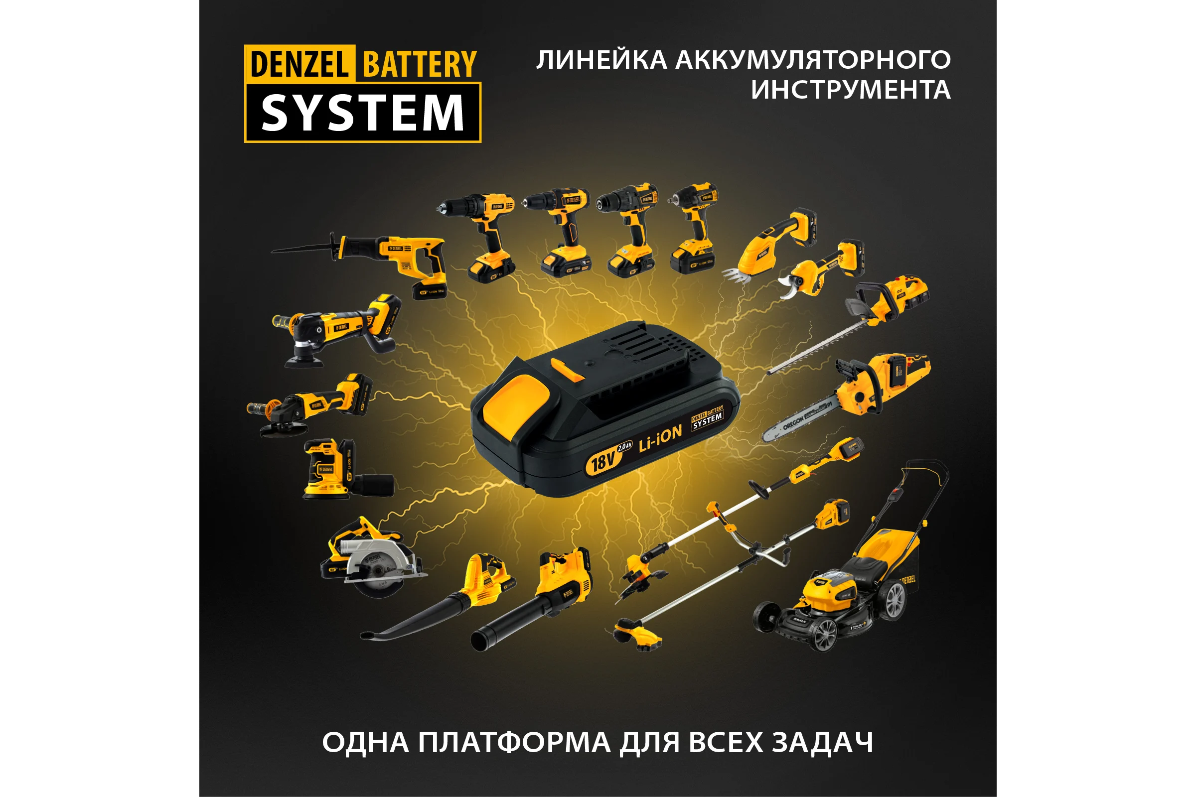 Аккумуляторная дрель-шуруповерт DENZEL CDL-IB-14-02 26112