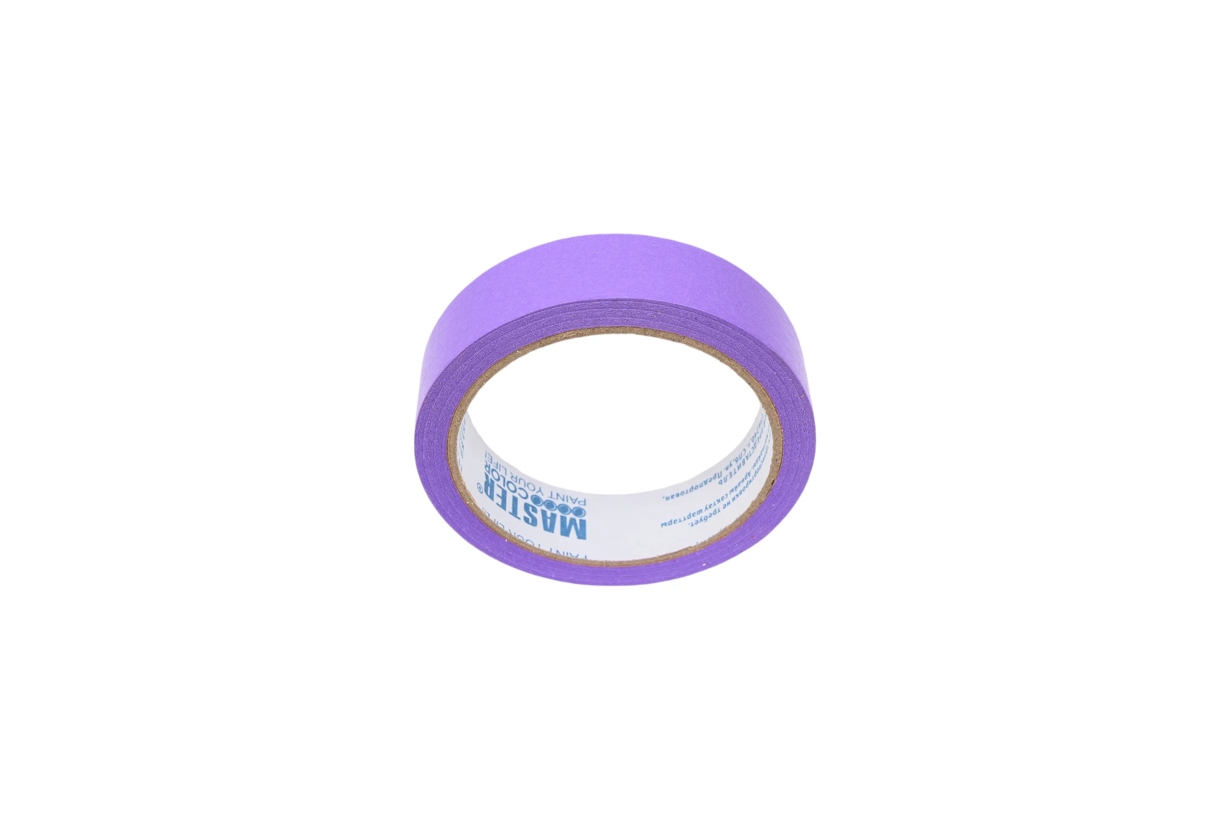 Малярная лента MASTER COLOR фиолетовая, для деликатных поверхностей, 25 мм x 25 м 30-6512