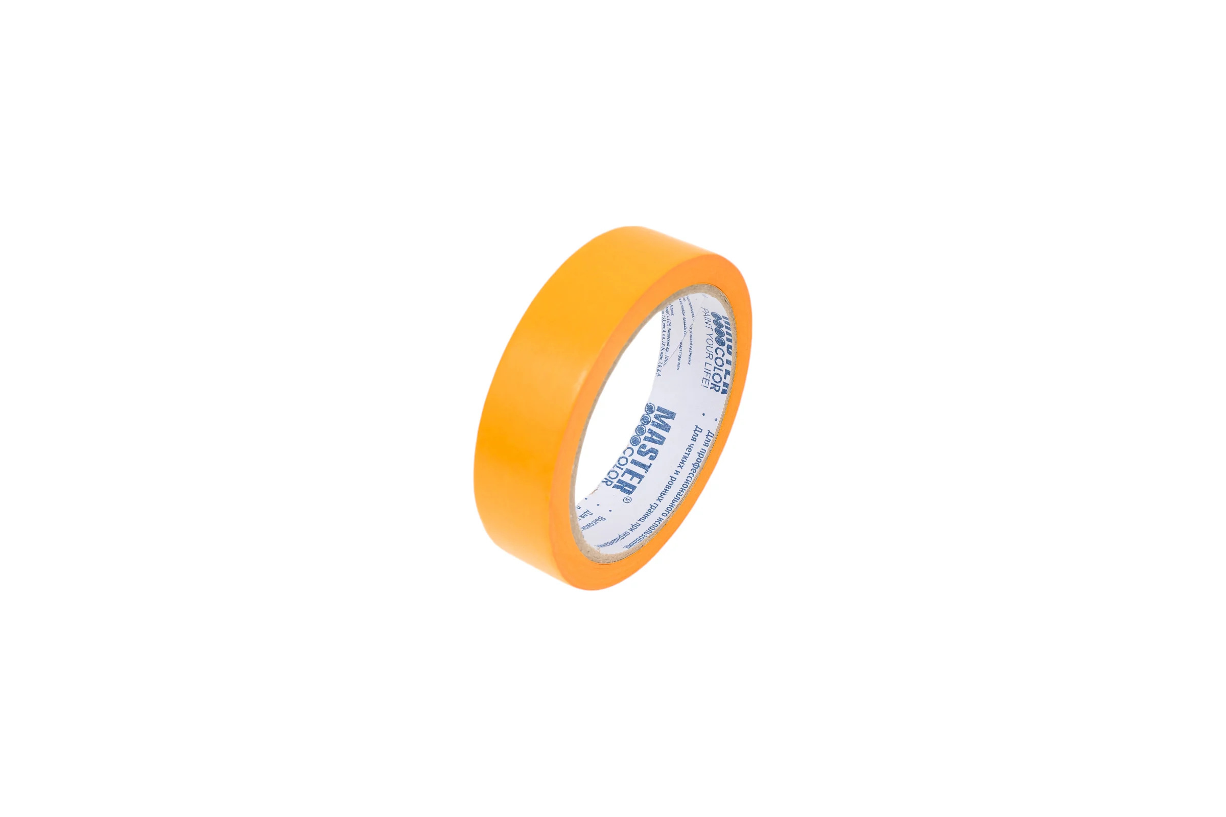 Малярная лента MASTER COLOR желтая, для внутренних работ, 25 мм x 25 м 30-6612