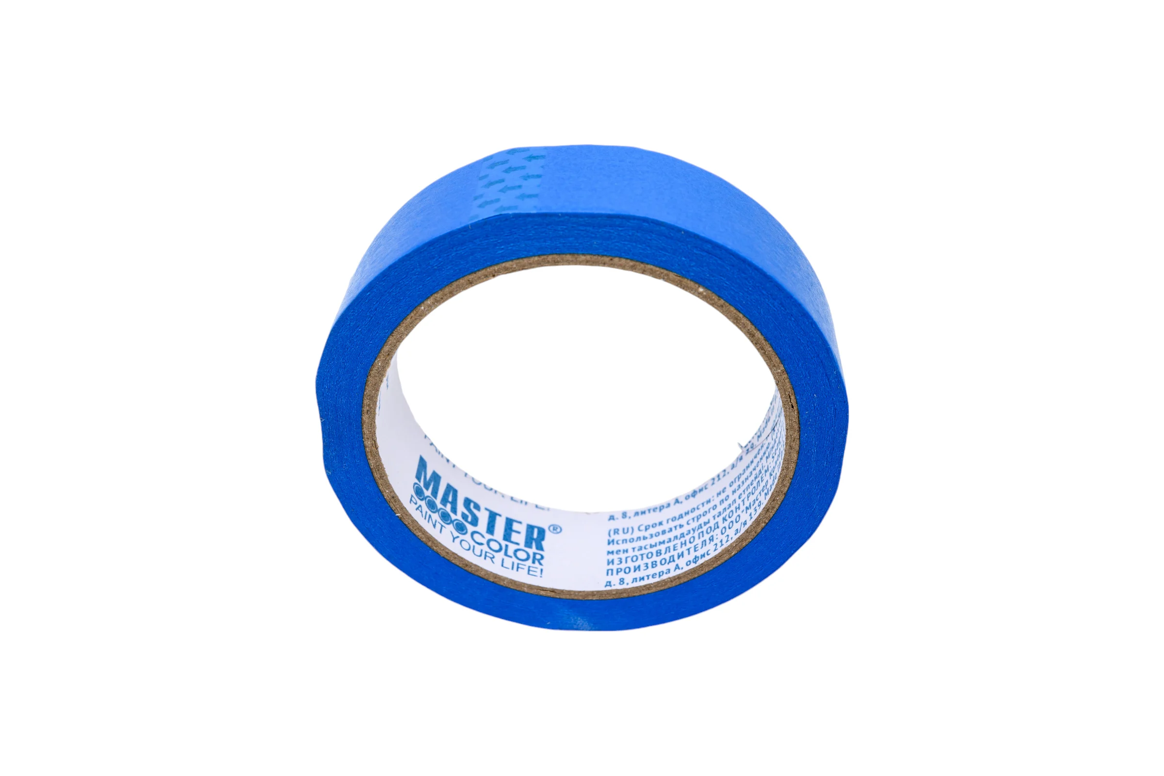 Малярная лента MASTER COLOR синяя, для наружных работ, 25 мм x 25 м 30-6412