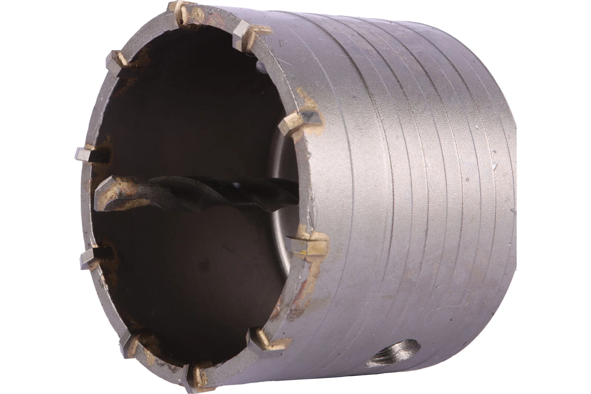Коронка по кирпичу, камню, бетону 75 мм, М22, SDS-plus для перфоратора DERZHI 8306-010