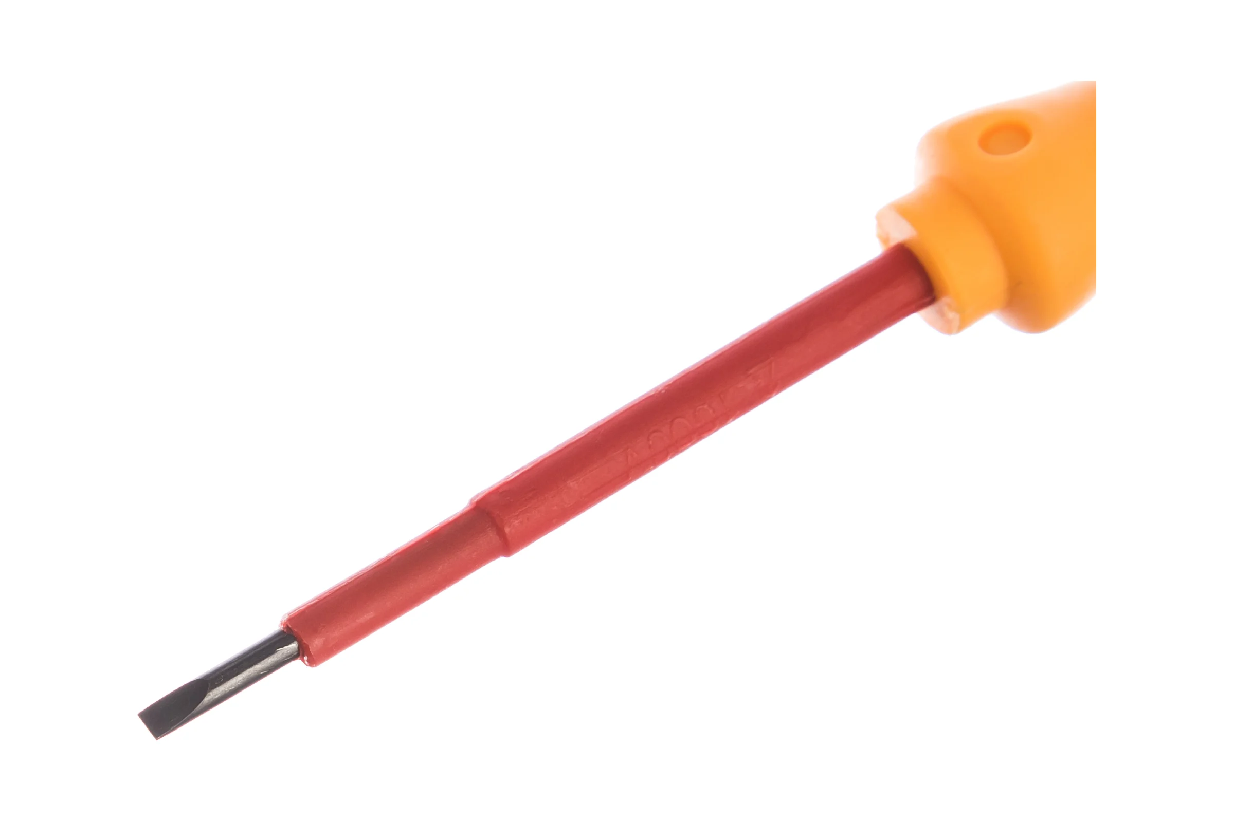 Шлицевая отвертка электрика REXANT SL3х75 мм 12-4711