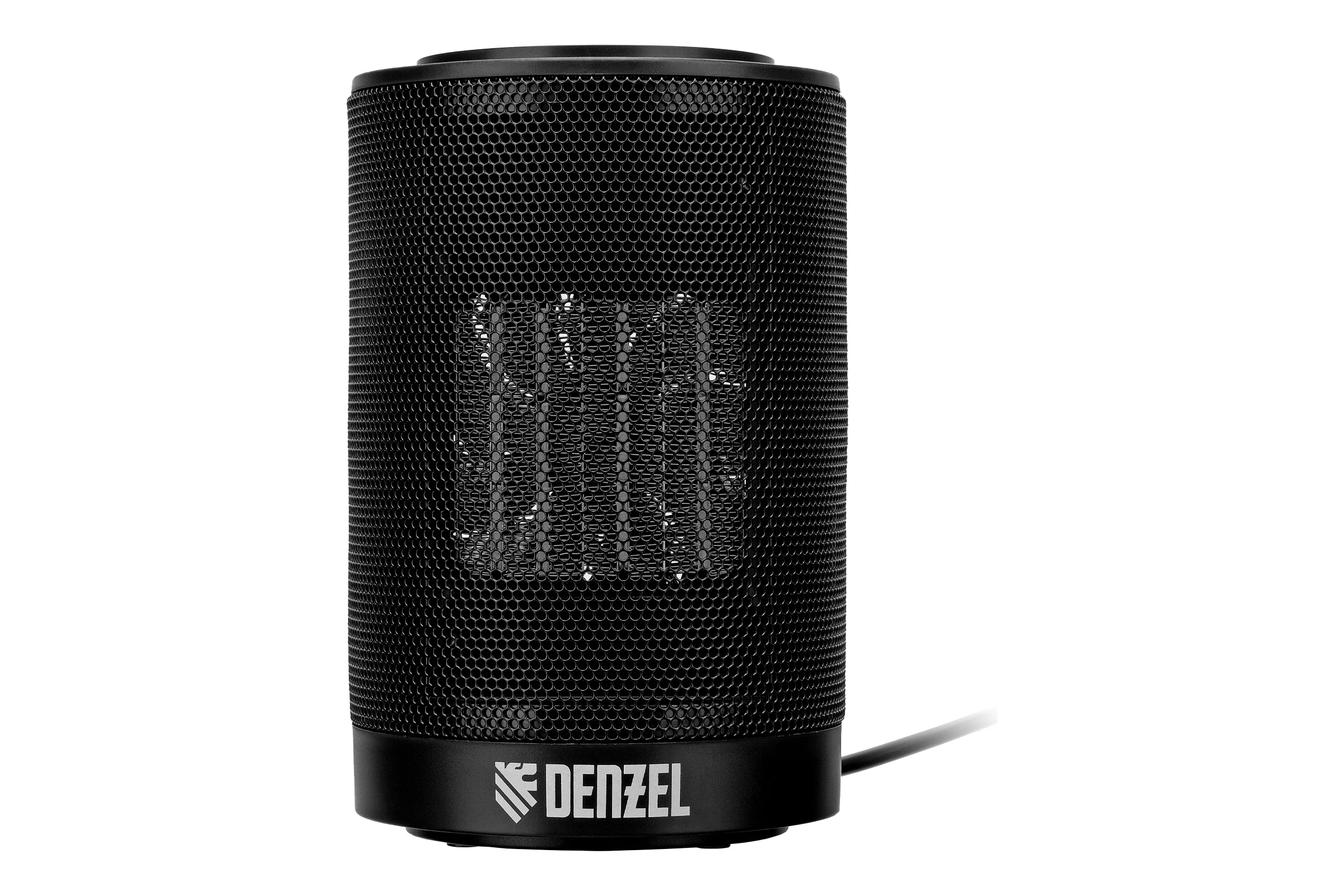 Керамический тепловентилятор Denzel dtfc-1200s, вращение, 3 режима, вент., нагрев 600/1200 Вт 96411