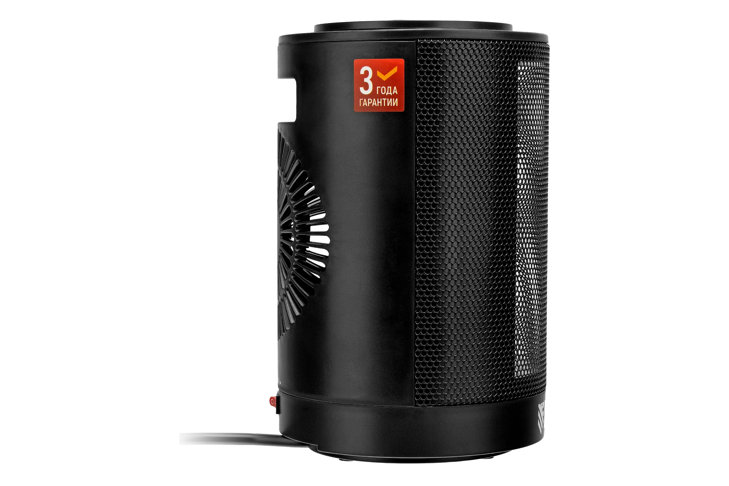 Керамический тепловентилятор Denzel dtfc-1200s, вращение, 3 режима, вент., нагрев 600/1200 Вт 96411