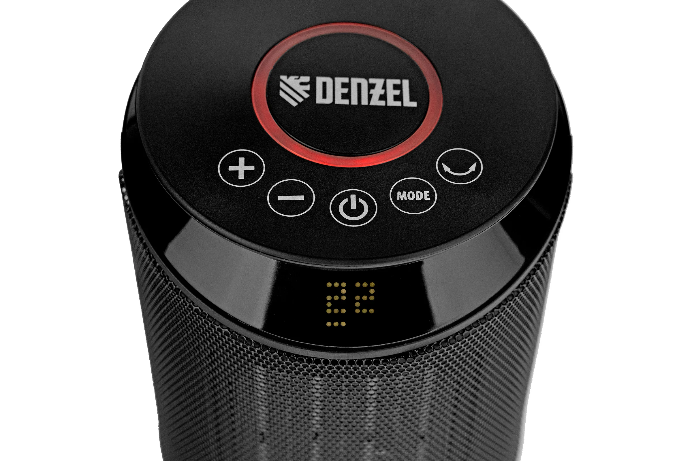 Керамический тепловентилятор Denzel dtfc-2000x, 2 кВт, wi-fi, пульт, динамик, вращение, 3 режима 96426
