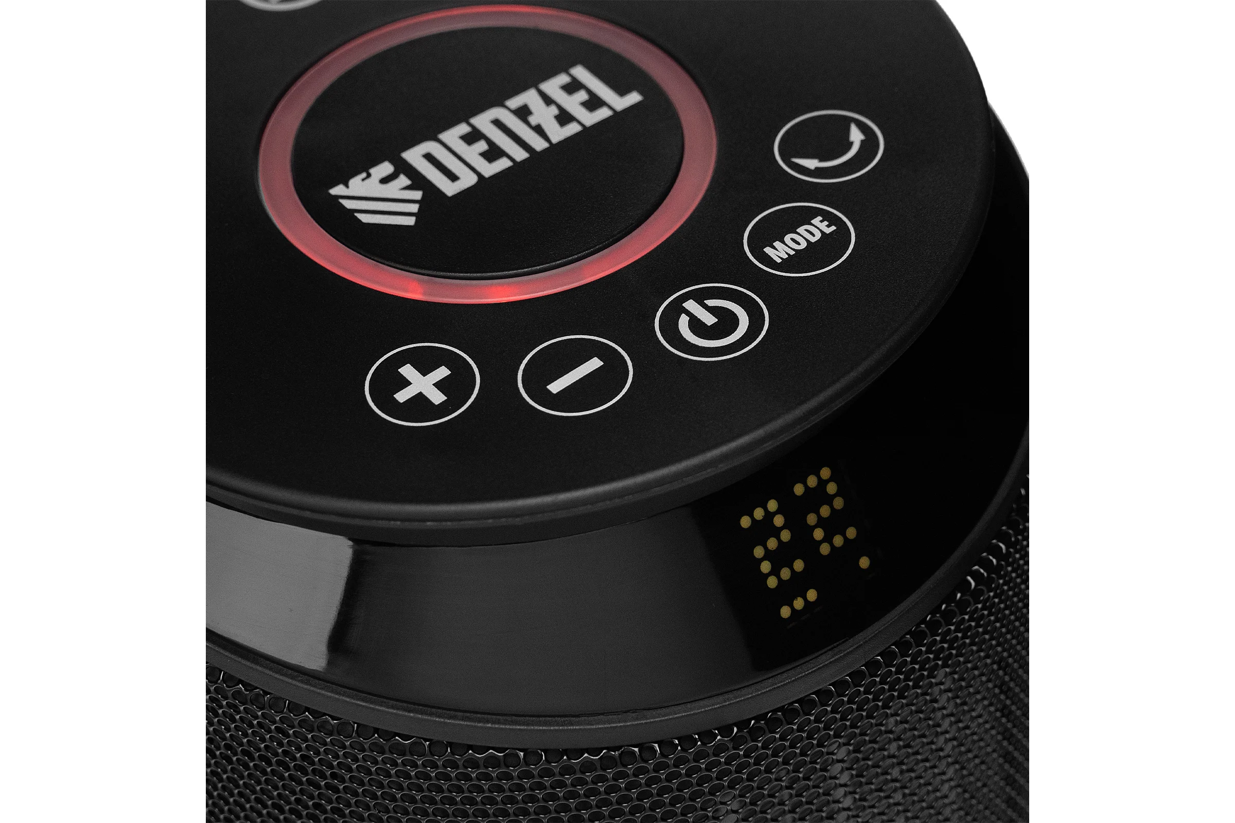 Керамический тепловентилятор Denzel dtfc-2000x, 2 кВт, wi-fi, пульт, динамик, вращение, 3 режима 96426