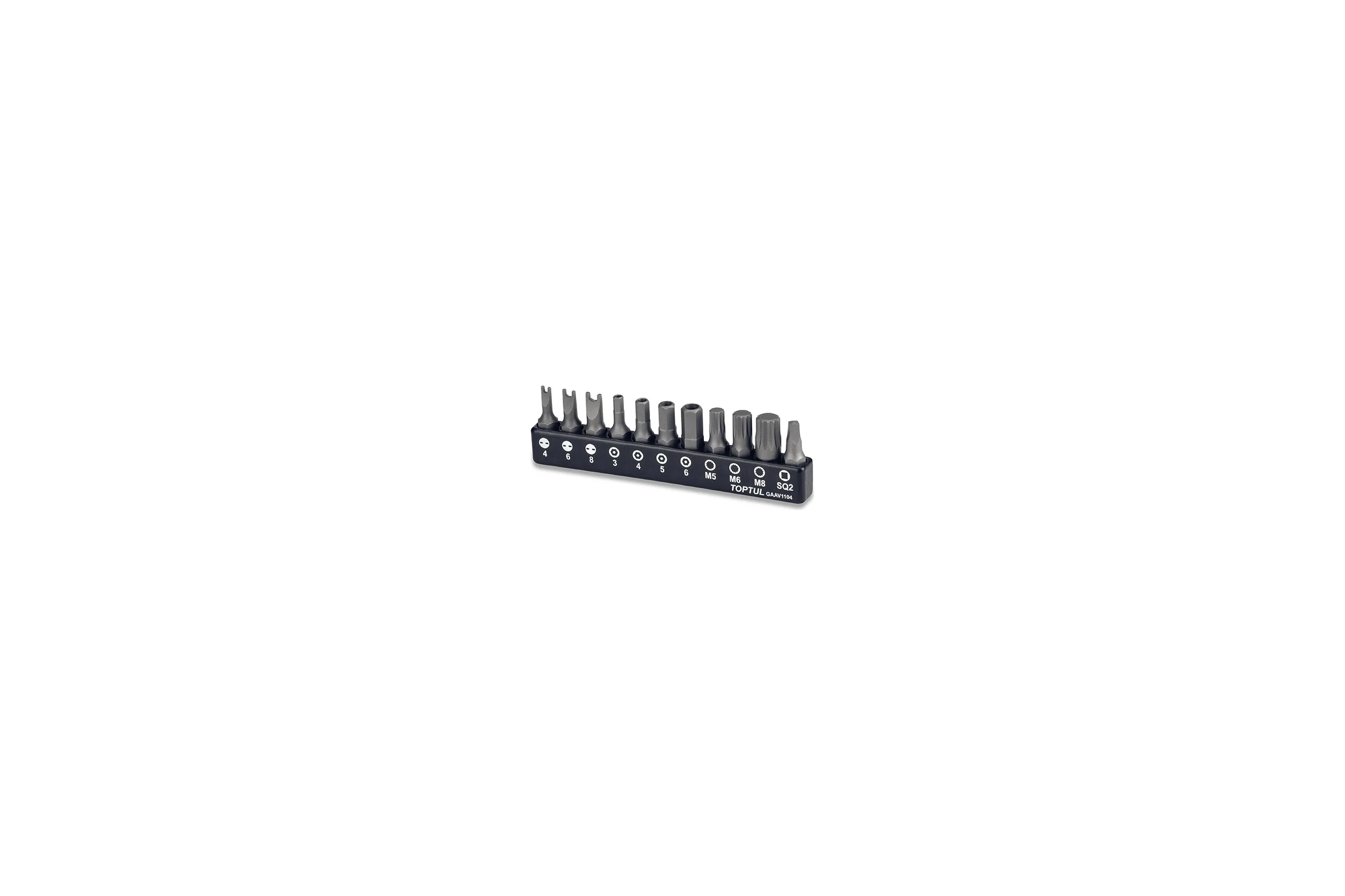 Набор бит 1/4" 11 шт TOPTUL GAAV1104