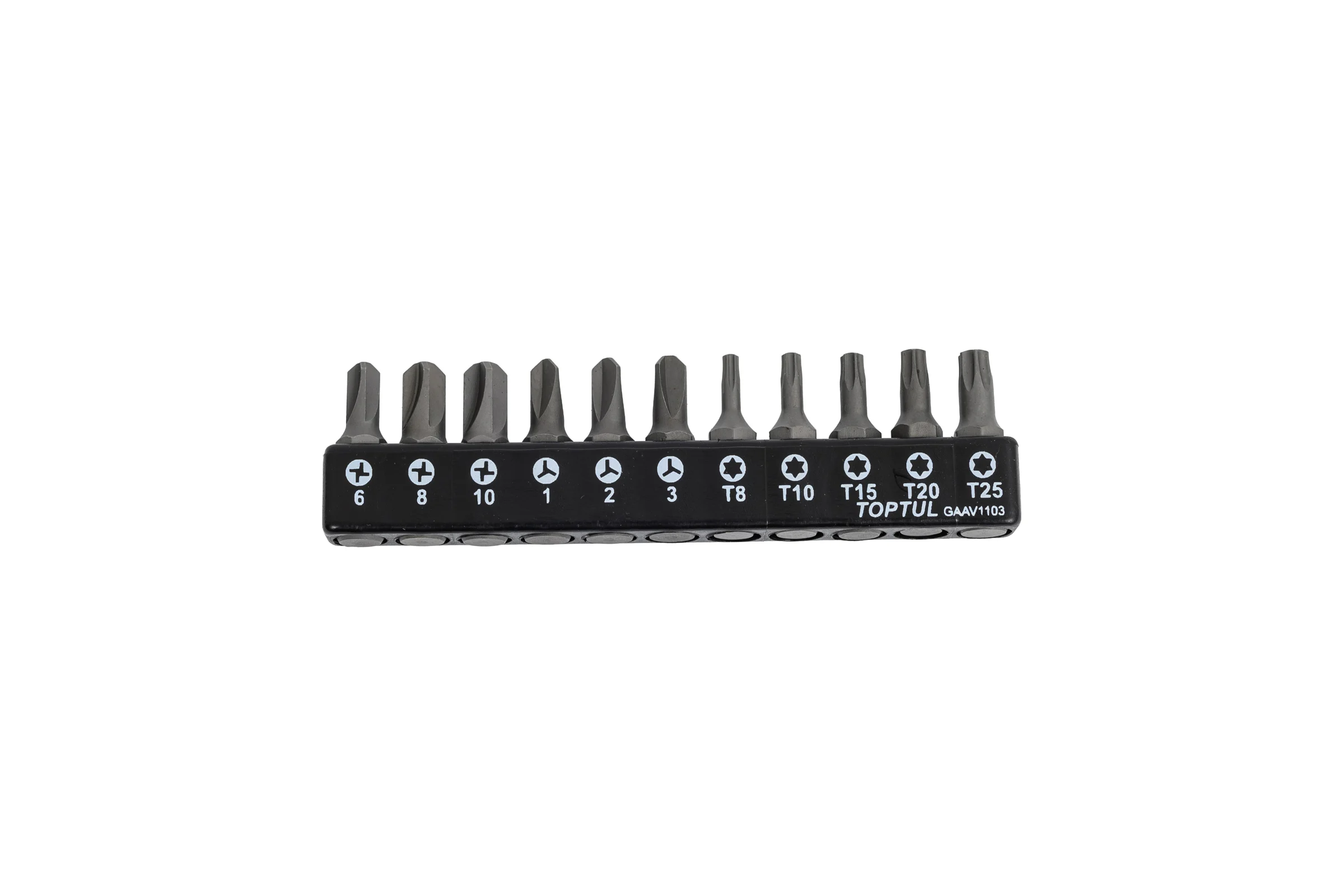 Набор бит 1/4", 11 шт TOPTUL GAAV1103