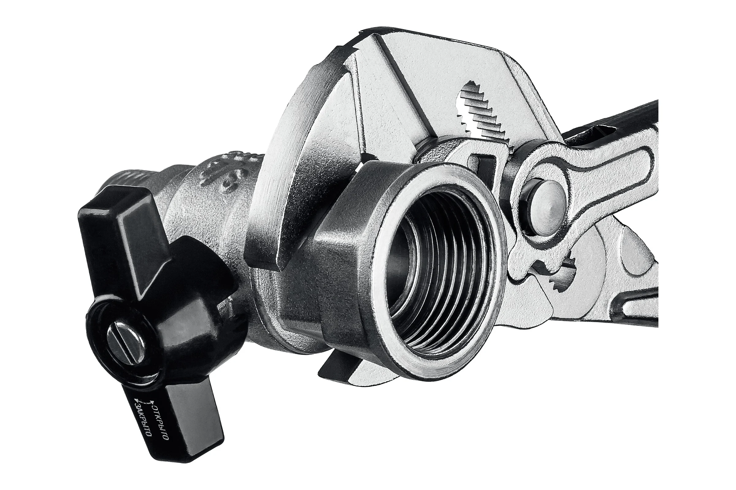 Переставные клещи - гаечный ключ KRAFTOOL Vise-wrench x 250 мм 22067