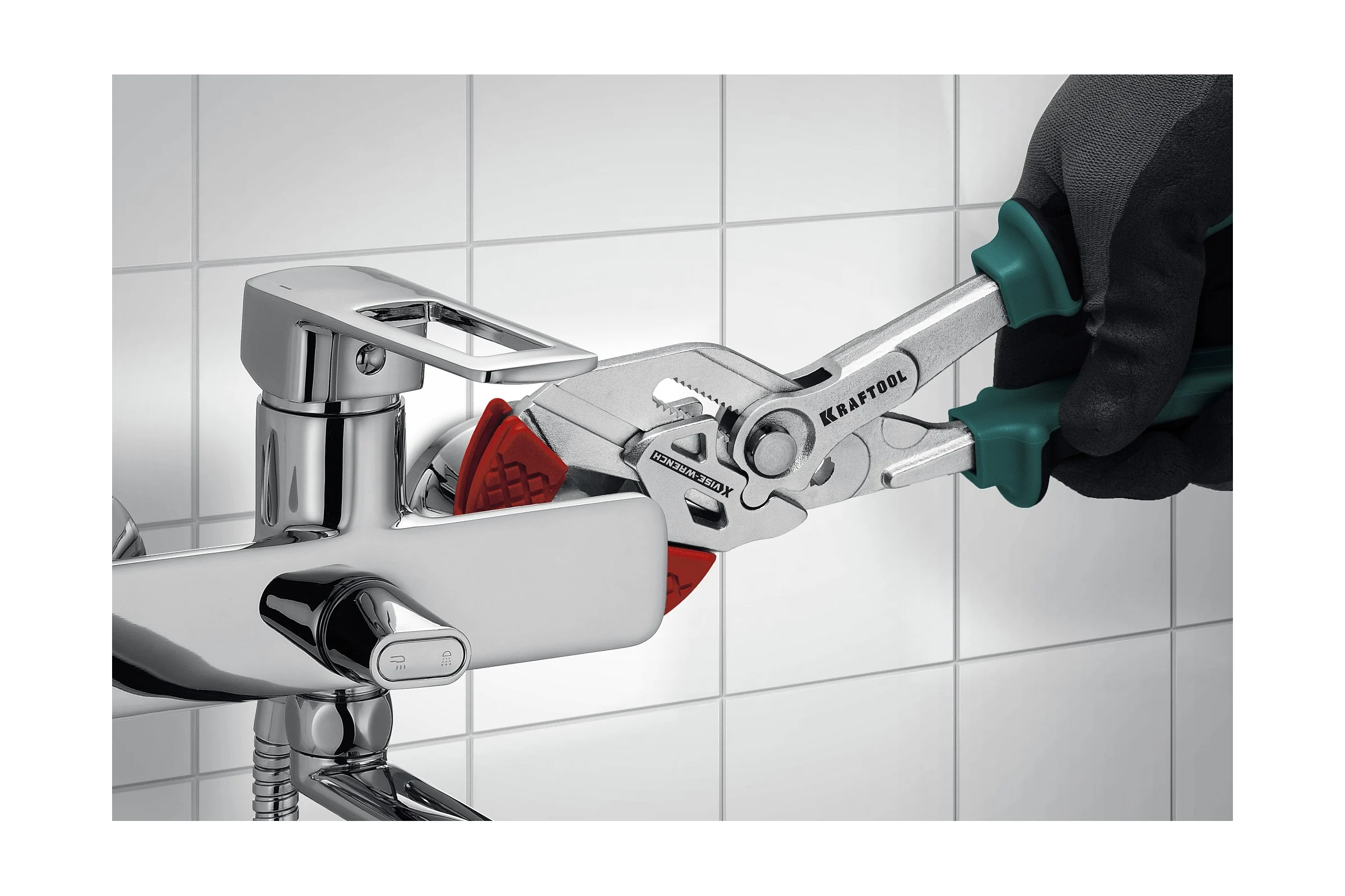 Переставные клещи - гаечный ключ KRAFTOOL Vise-wrench x 250 мм 22067