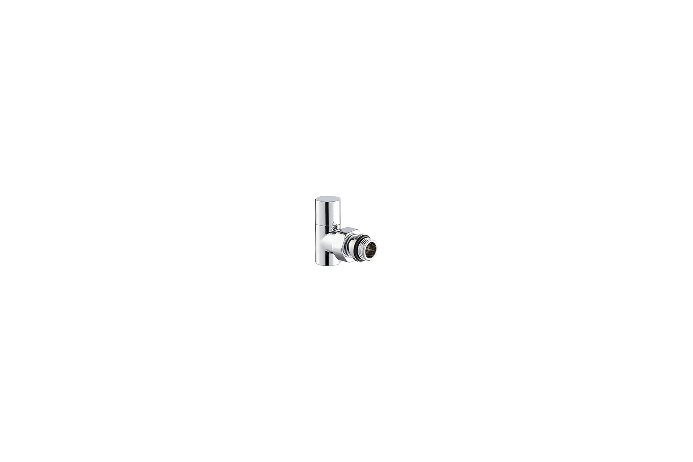 Угловой ручной вентиль SR Rubinetterie 1/2, цвет хром, Tondera Light 0774-1500C000