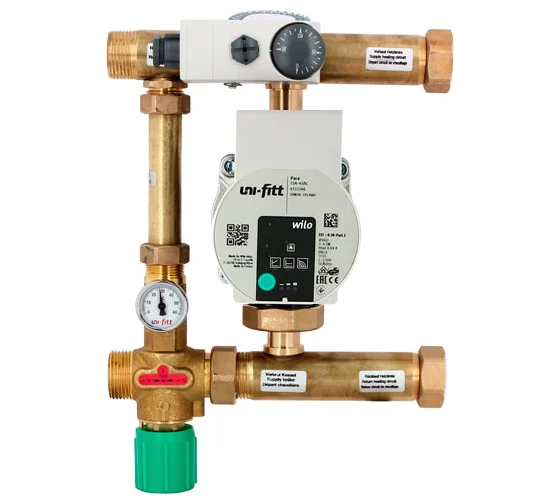 Насосно-смесительная группа Uni-Fitt MULTIMIX 1", с насосом Wilo PARA RS 25/6-130 476E1500