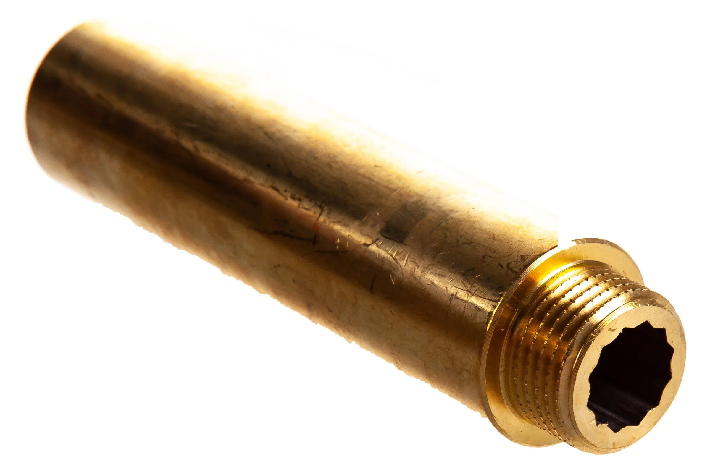 Удлинитель Uni-Fitt НВ 100 мм х 1/2", латунный 657G2100