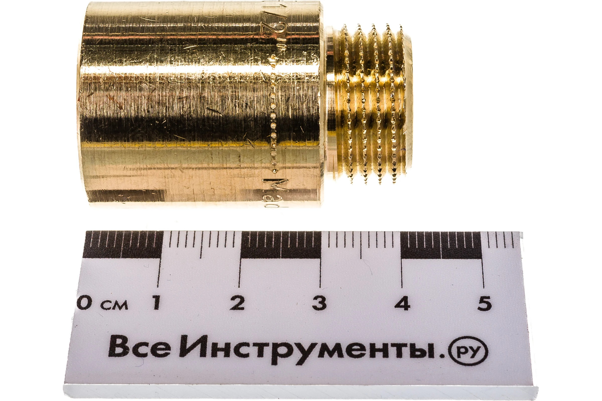 Удлинитель Uni-Fitt НВ 30 мм х 1/2, латунный 657G2030