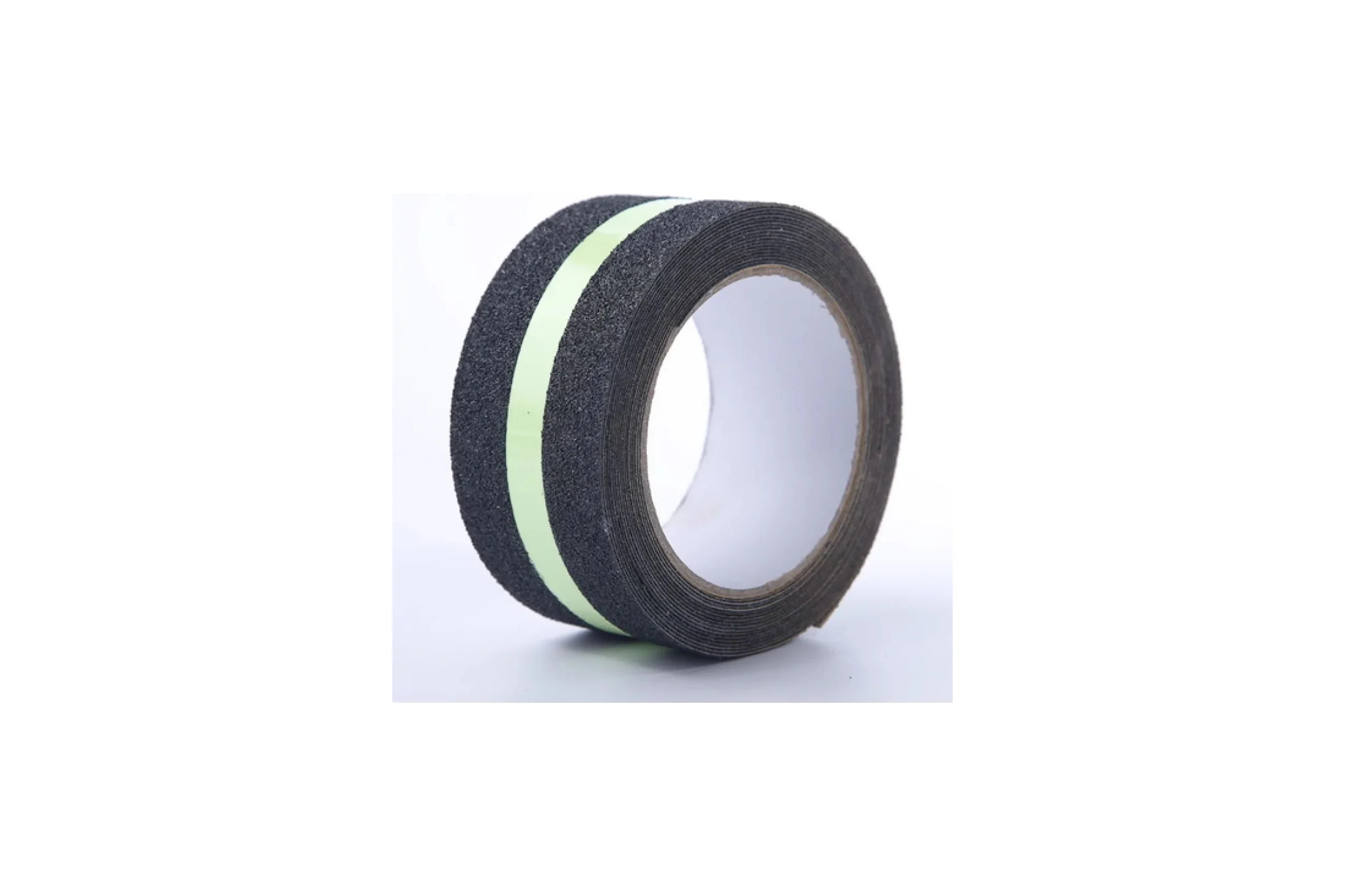 Противоскользящая лента Safetygrip anti slip tape, крупная зернистость 60 grit,50мм х 18.3 м, цвет: черный с фотолюминесцентной полосой PVC-AST-50X18-FOTOLINE
