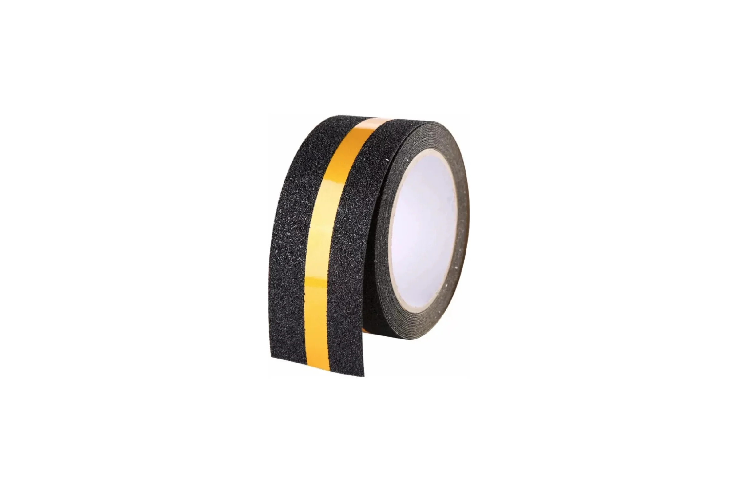 Противоскользящая лента Safetygrip anti slip tape, крупная зернистость 60 grit, 50мм х 18.3 м, цвет: черный с фотолюминесцентной полосой PVC-AST-50X18-FOTOLINE