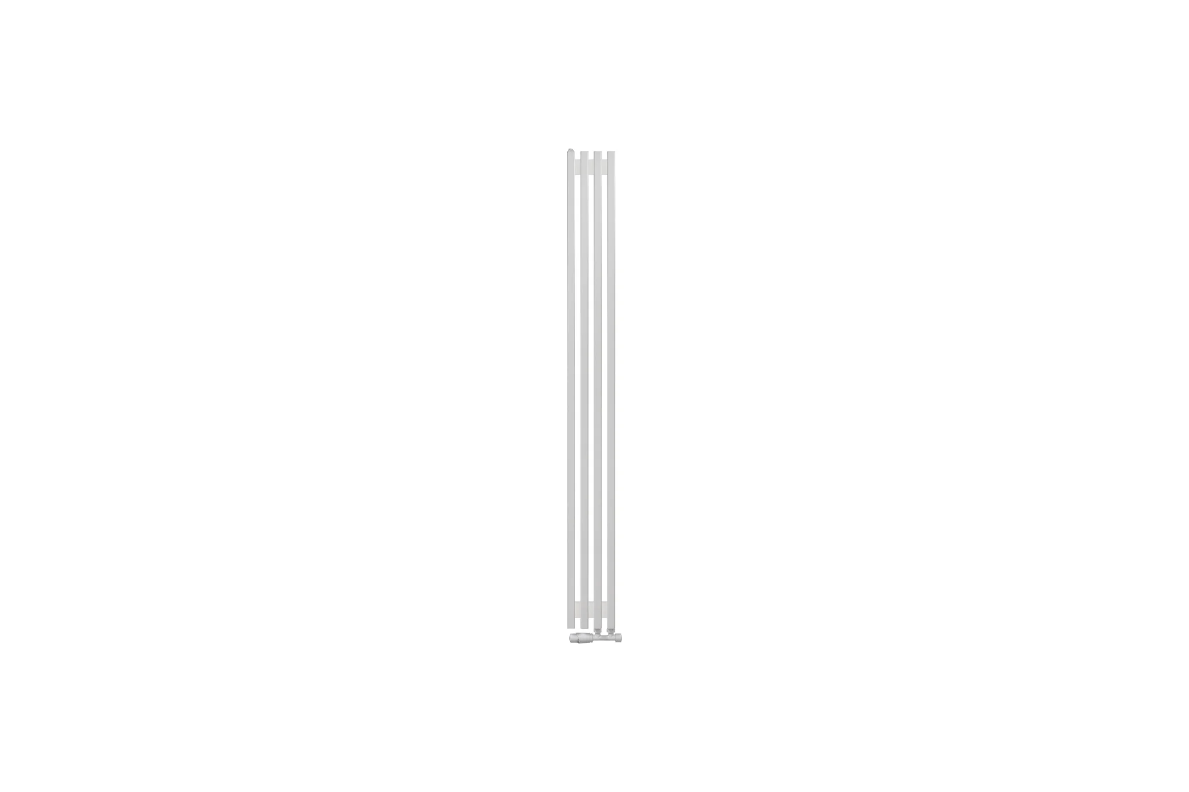 Вертикальный радиатор c нижним подключением, ARBIOLA Compact V 1750-63-04 VR, RAL 9016 матовый белый 257068
