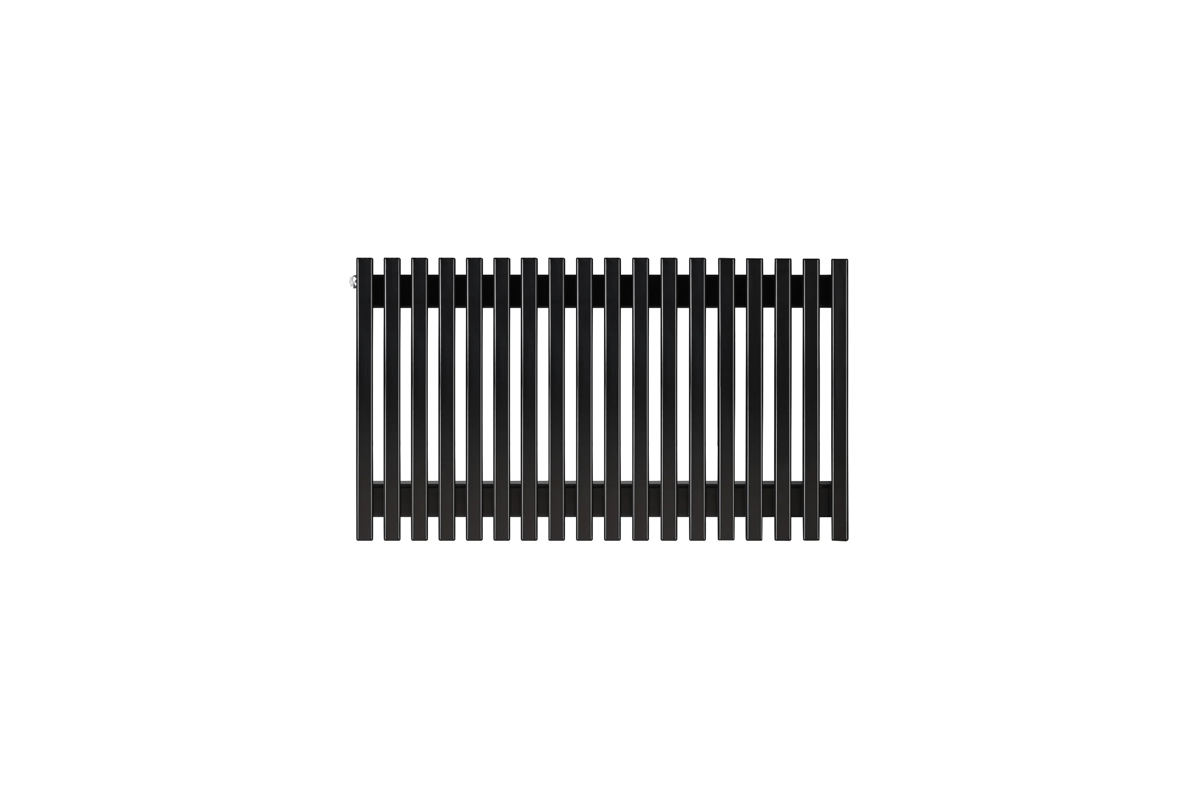 Вертикальный радиатор c боковым подключением, ARBIOLA Compact H 600-63-18 HWN, RAL 9005 матовый черный 303910