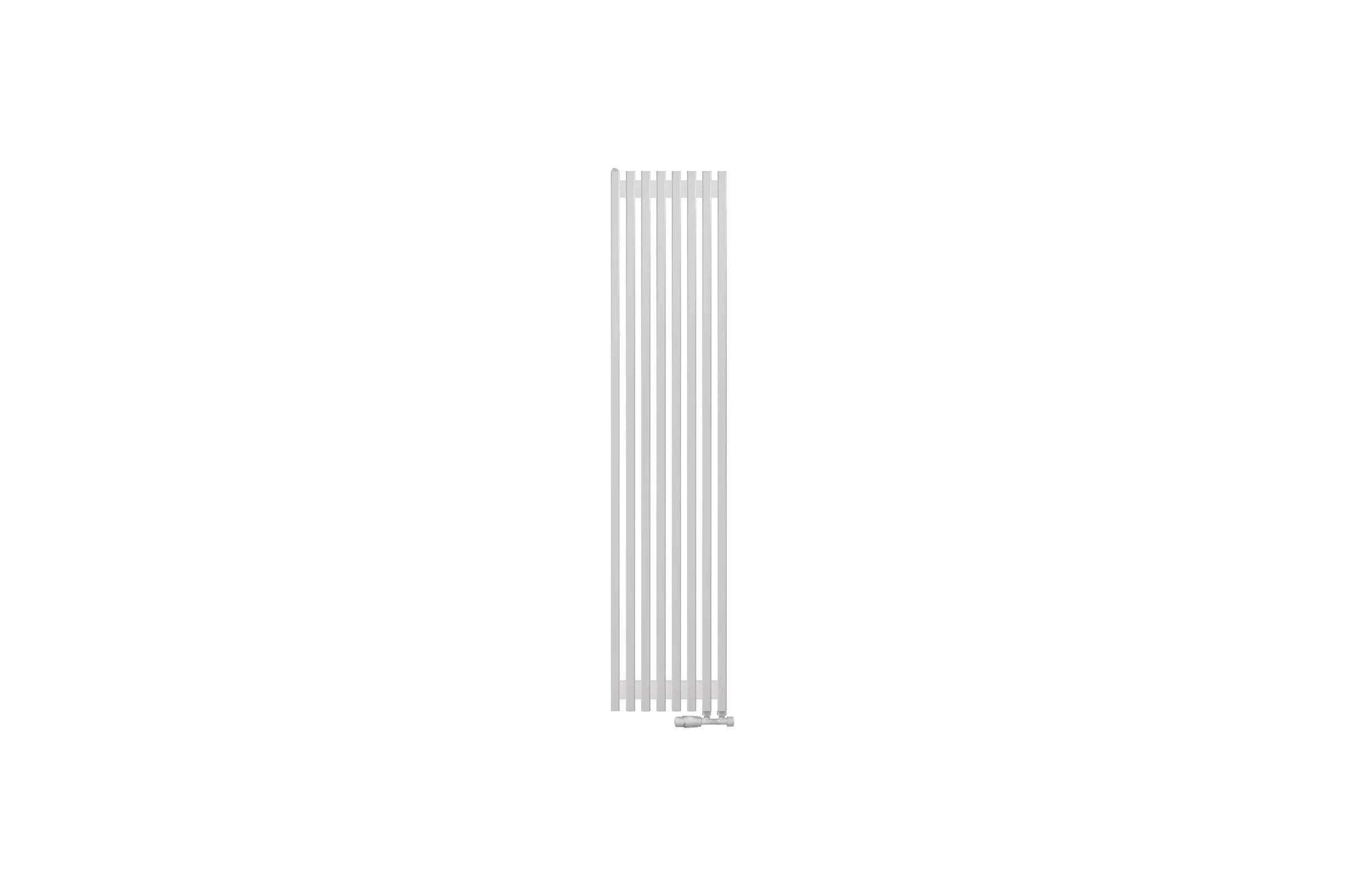 Вертикальный радиатор c нижним подключением, ARBIOLA Compact V 1750-63-08 VR, RAL 9016 матовый белый 257074
